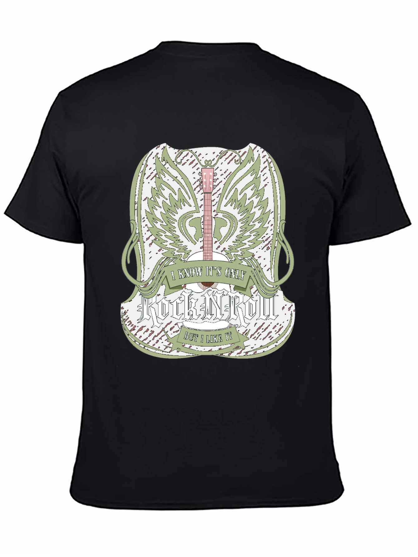 Rock and Roll Guitar T-Shirt - Music Lover Tee
