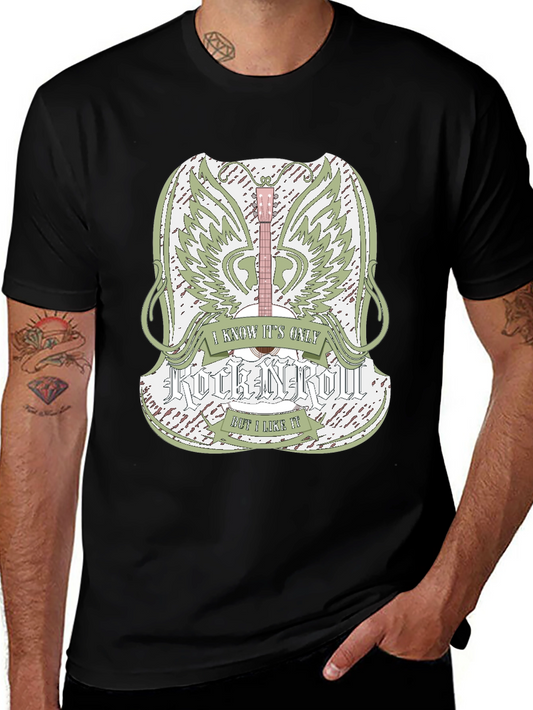 Rock and Roll Guitar T-Shirt - Music Lover Tee