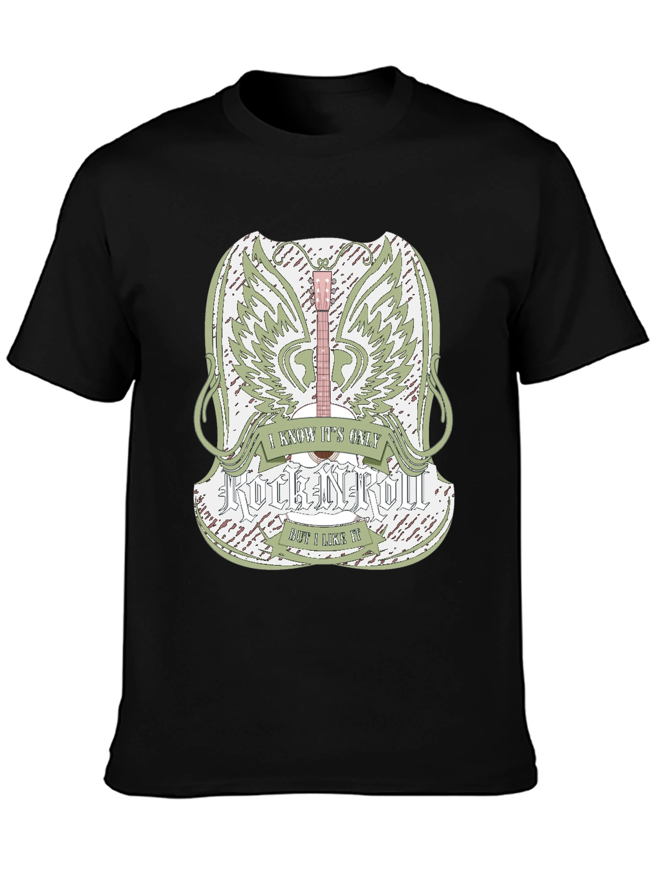 Rock and Roll Guitar T-Shirt - Music Lover Tee