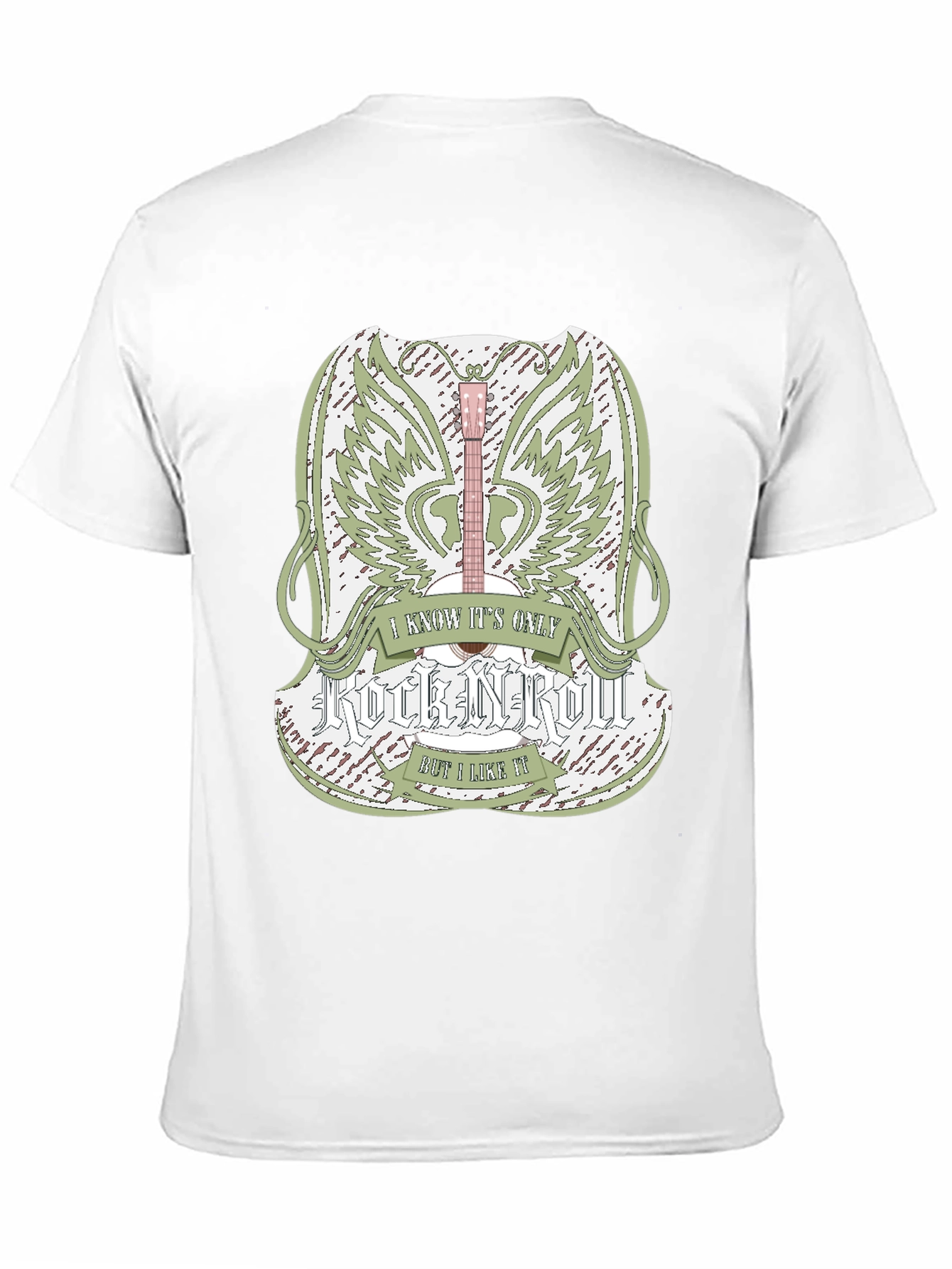 Rock and Roll Guitar T-Shirt - Music Lover Tee