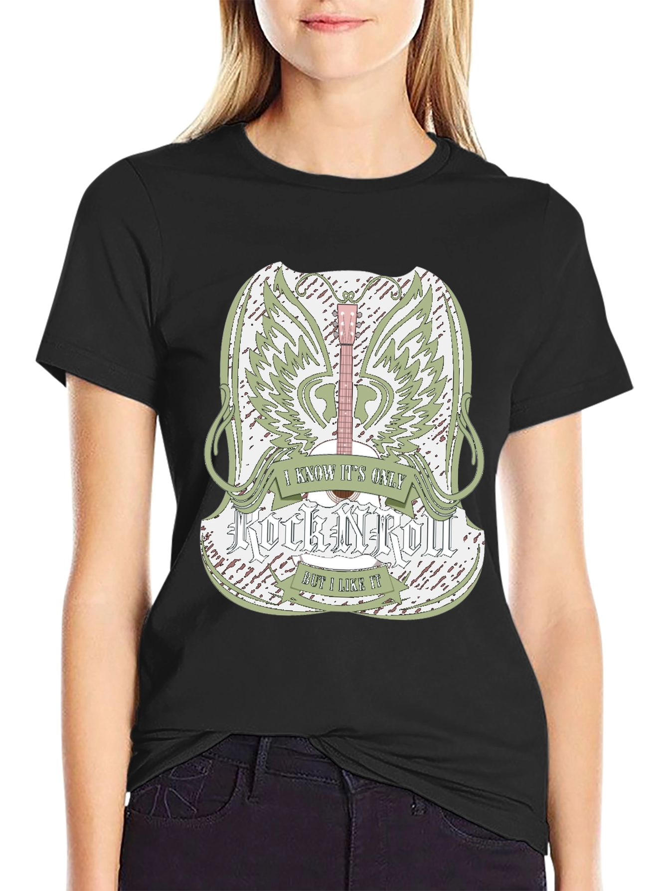 Rock and Roll Guitar T-Shirt - Music Lover Tee