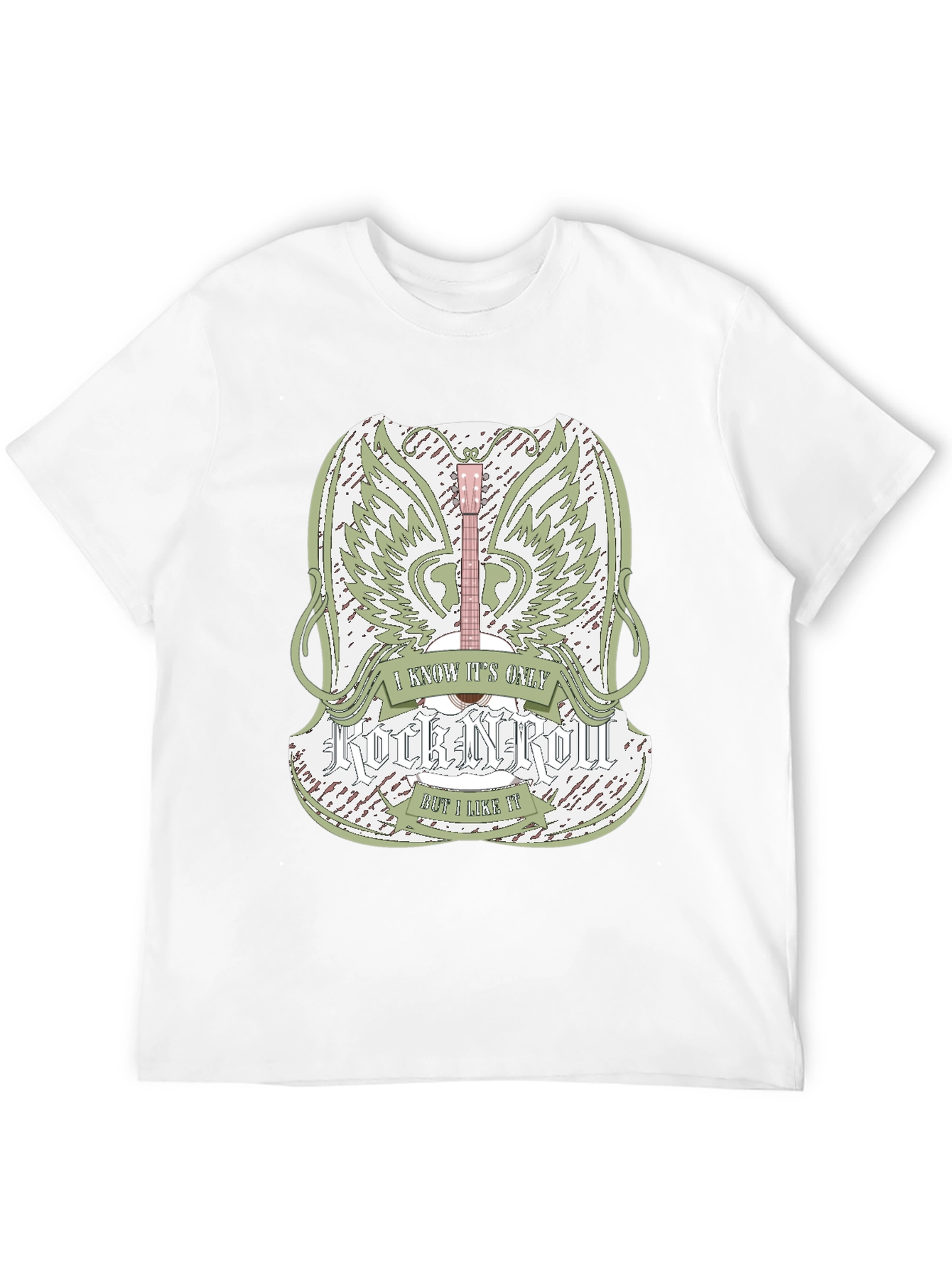Rock and Roll Guitar T-Shirt - Music Lover Tee