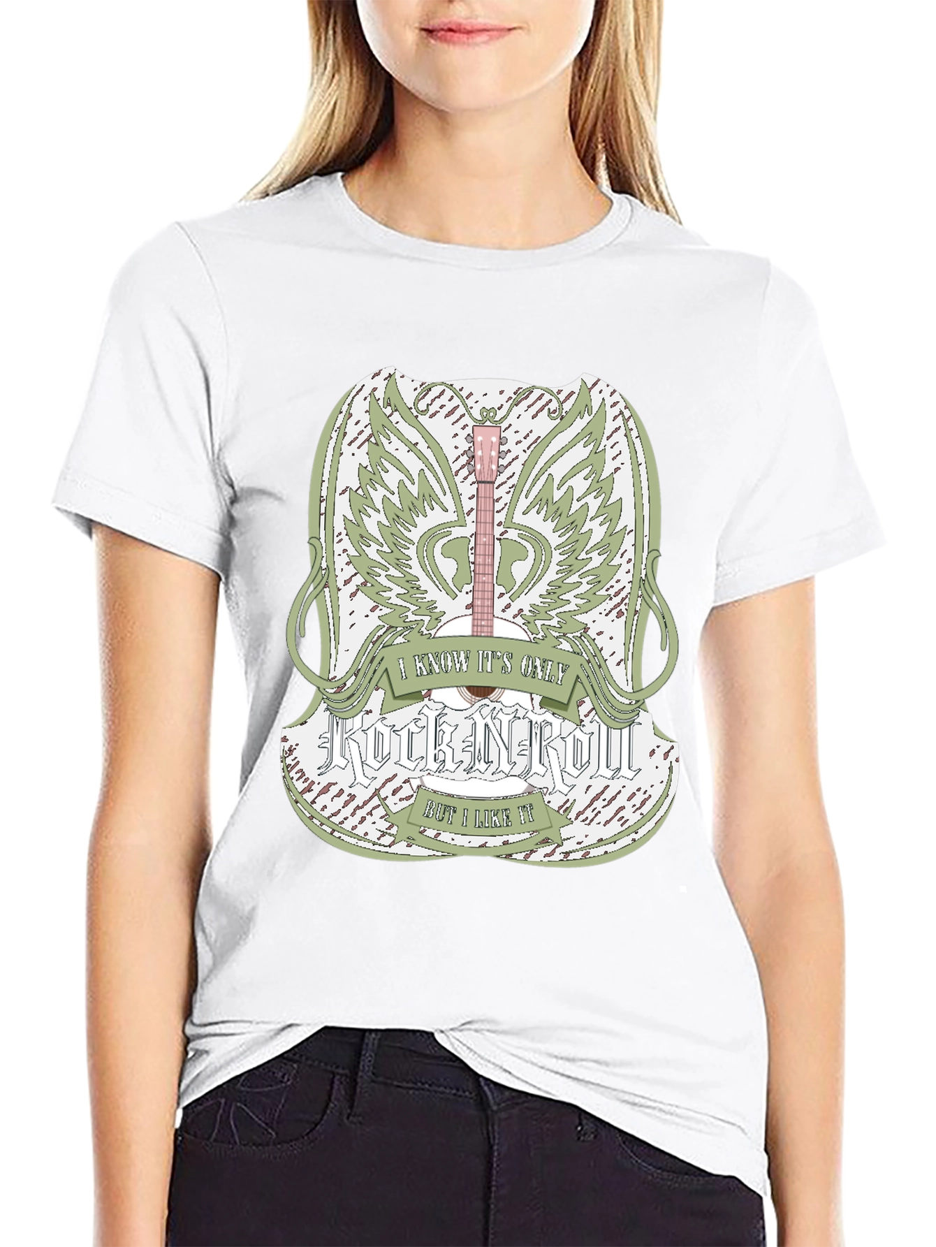 Rock and Roll Guitar T-Shirt - Music Lover Tee