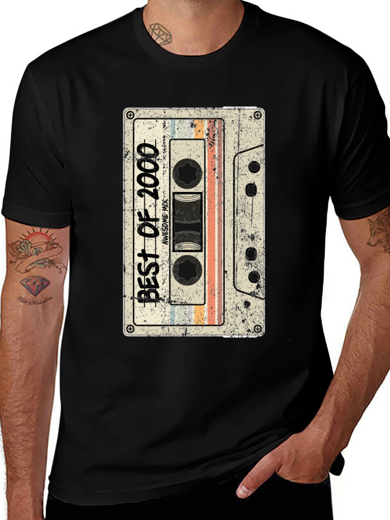 Best of 2000 Cassette Tape Graphic Tee