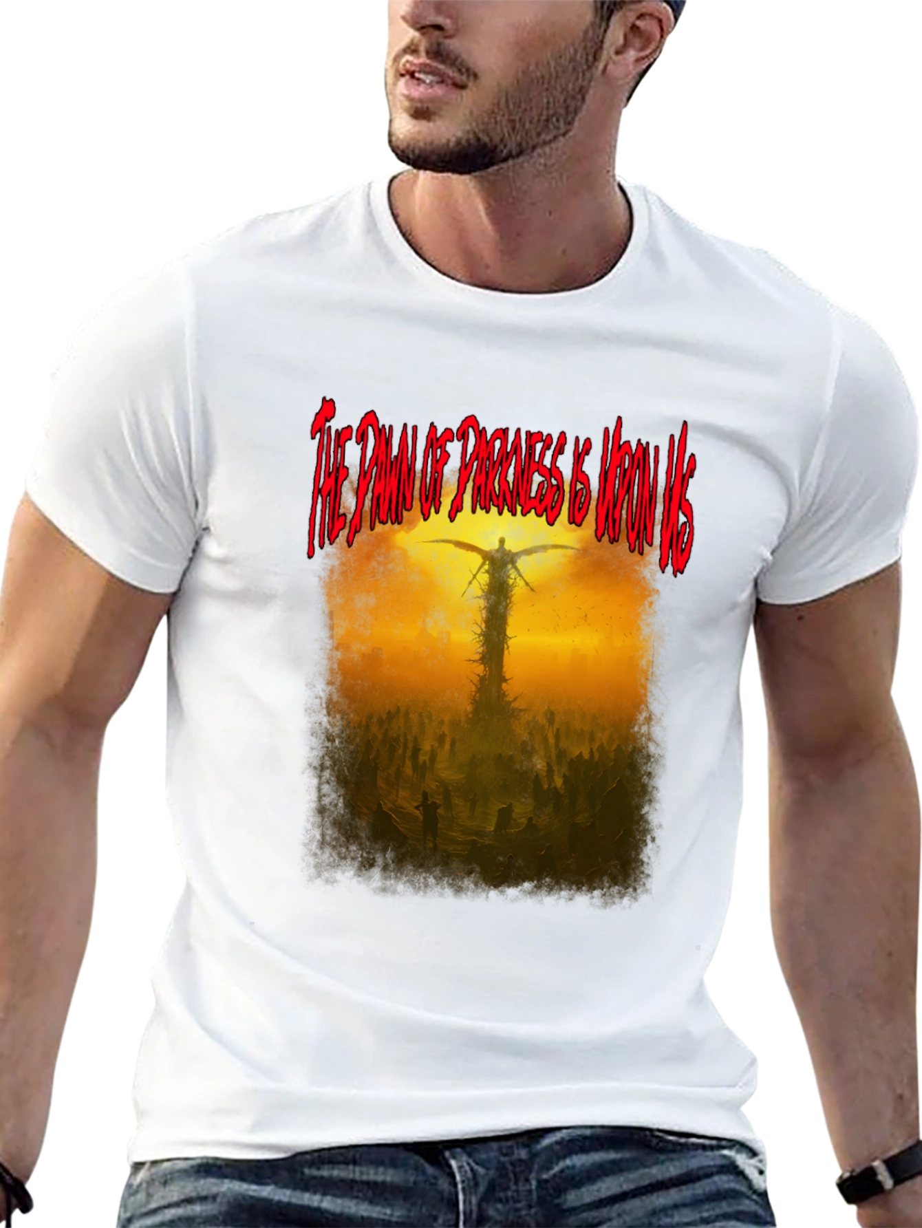 Dawn of Darkness Graphic Tee - Black