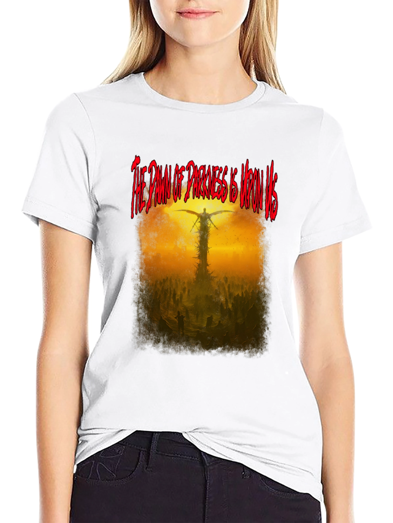 Dawn of Darkness Graphic Tee - Black
