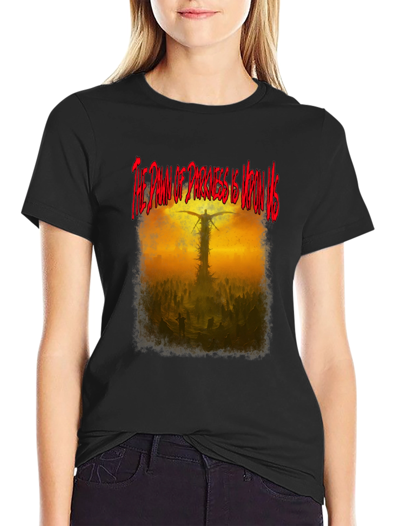 Dawn of Darkness Graphic Tee - Black
