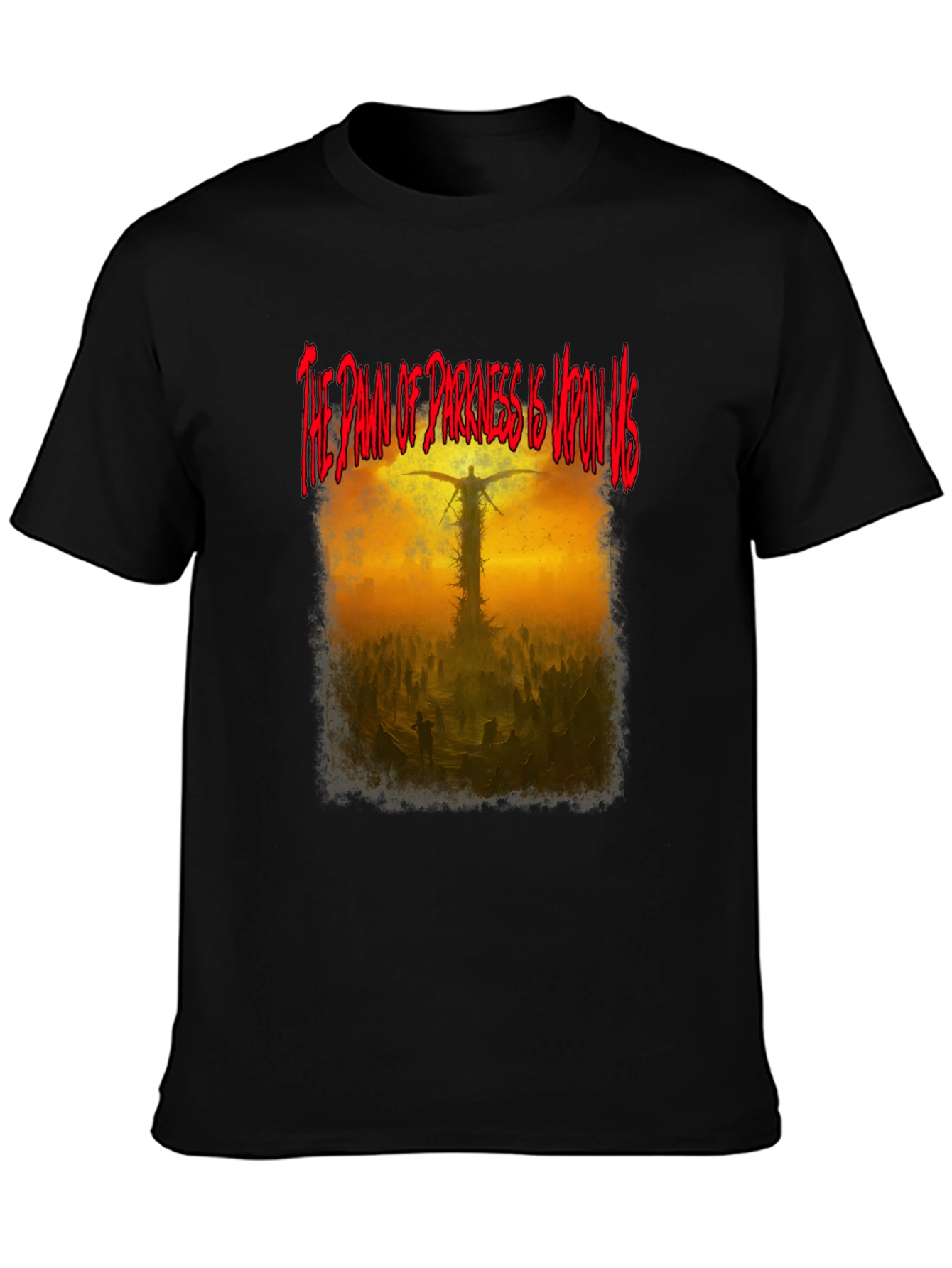Dawn of Darkness Graphic Tee - Black