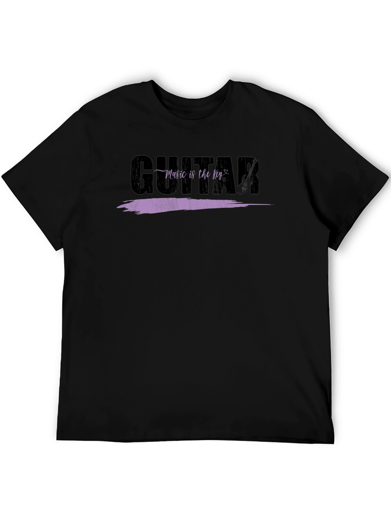 Guitar Music is Key Graphic Tee - Unisex