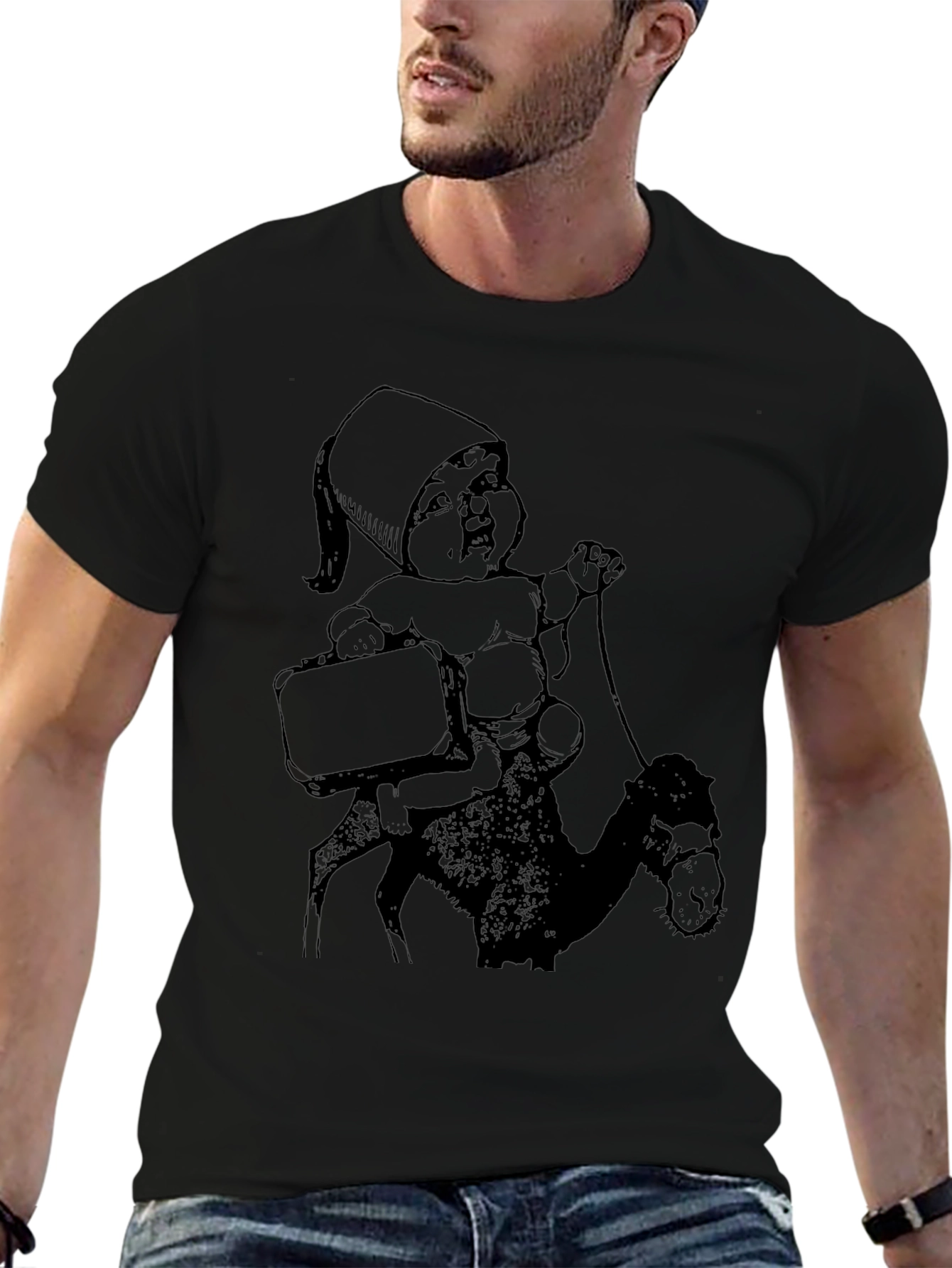 Novelty Baby on Camel T-Shirt