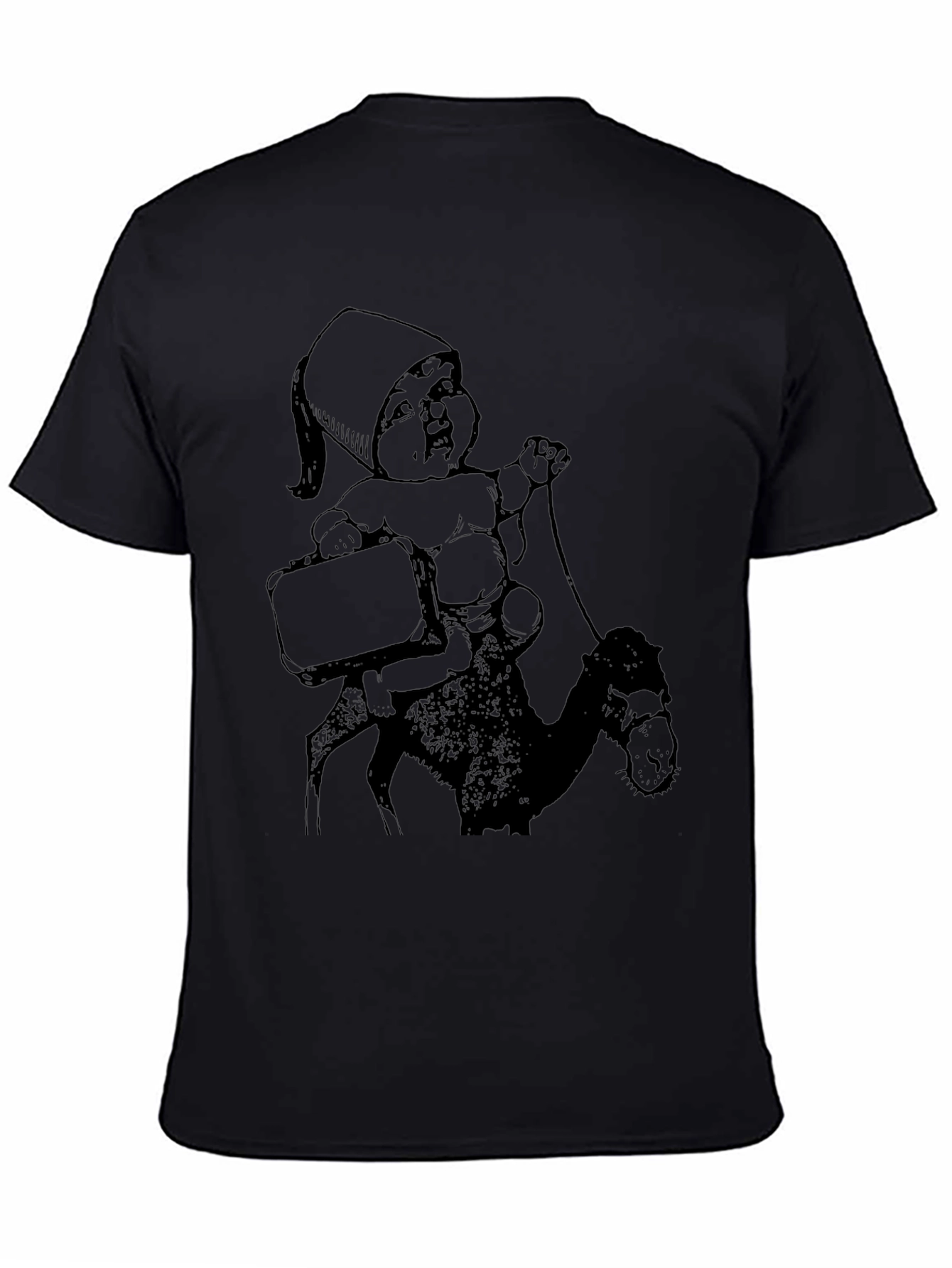 Novelty Baby on Camel T-Shirt