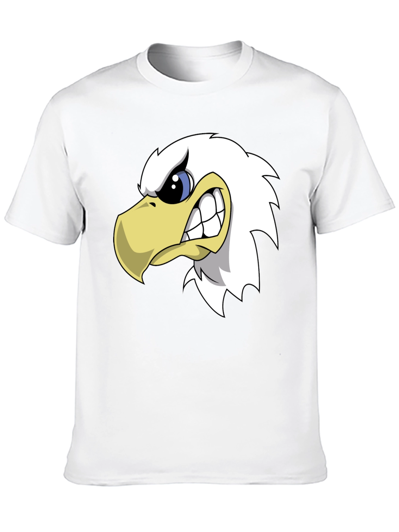 Mens Black Eagle Graphic T-Shirt