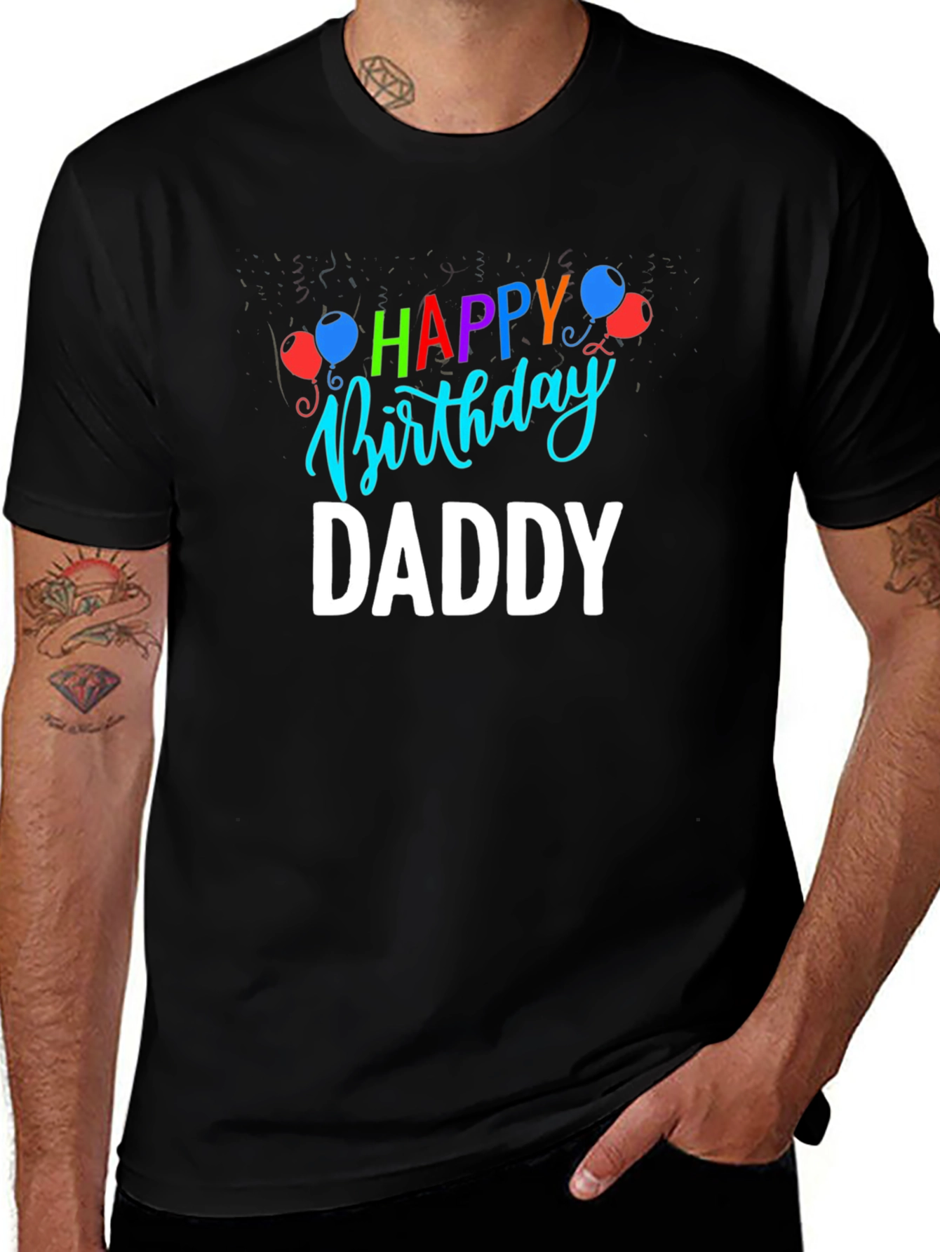 Happy Birthday Daddy T-Shirt | Fathers Day Gift