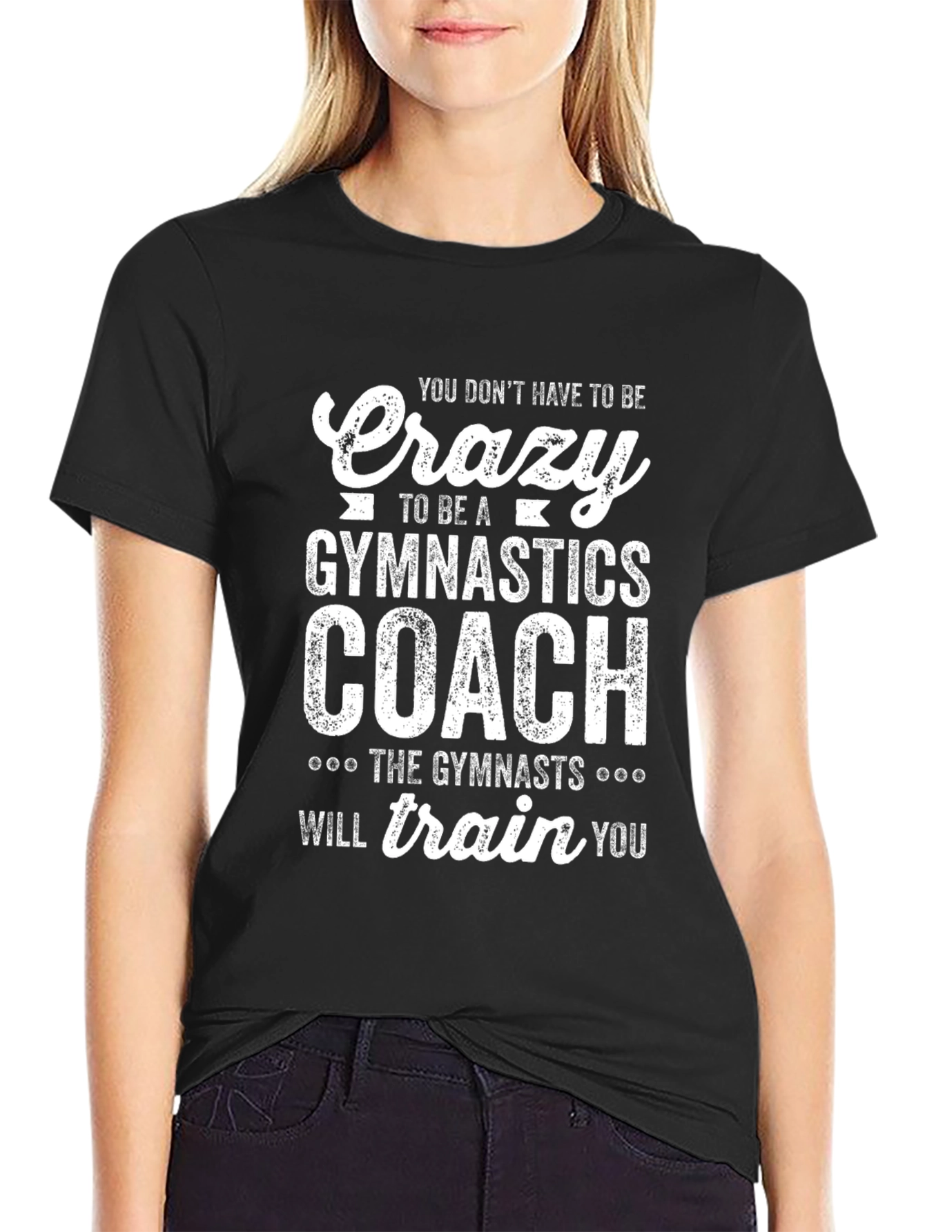 Funny Gymnastics Coach T-Shirt - Crazy Gymnast Gift