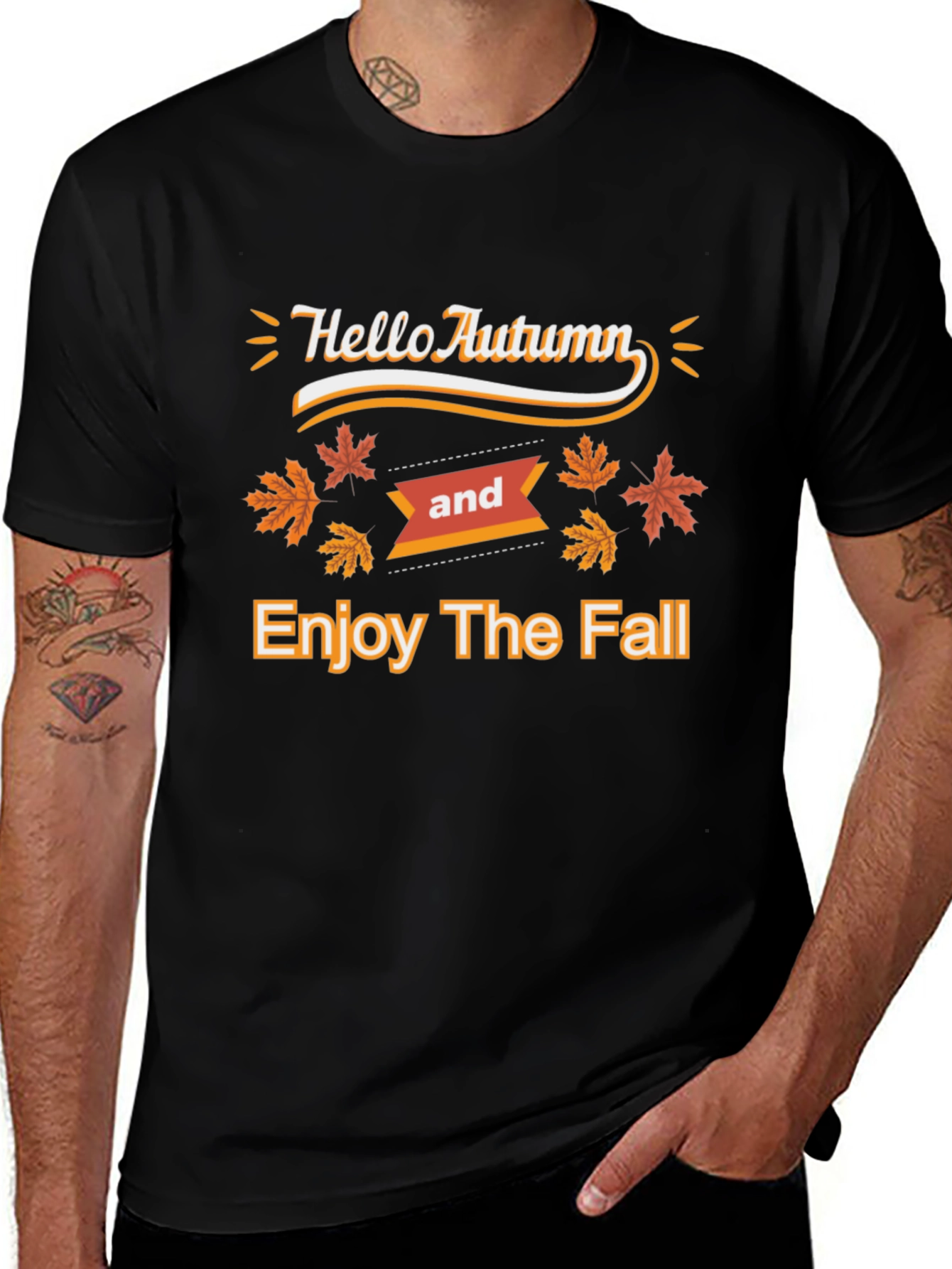 Hello Autumn T-Shirt - Enjoy the Fall Season