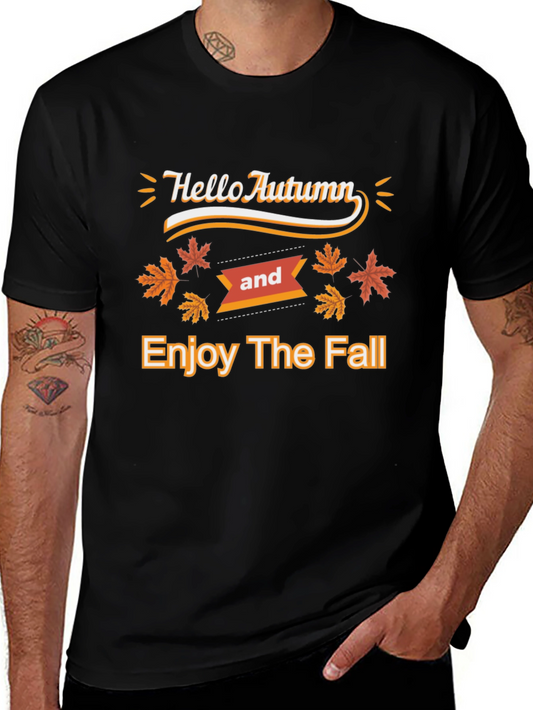 Hello Autumn T-Shirt - Enjoy the Fall Season