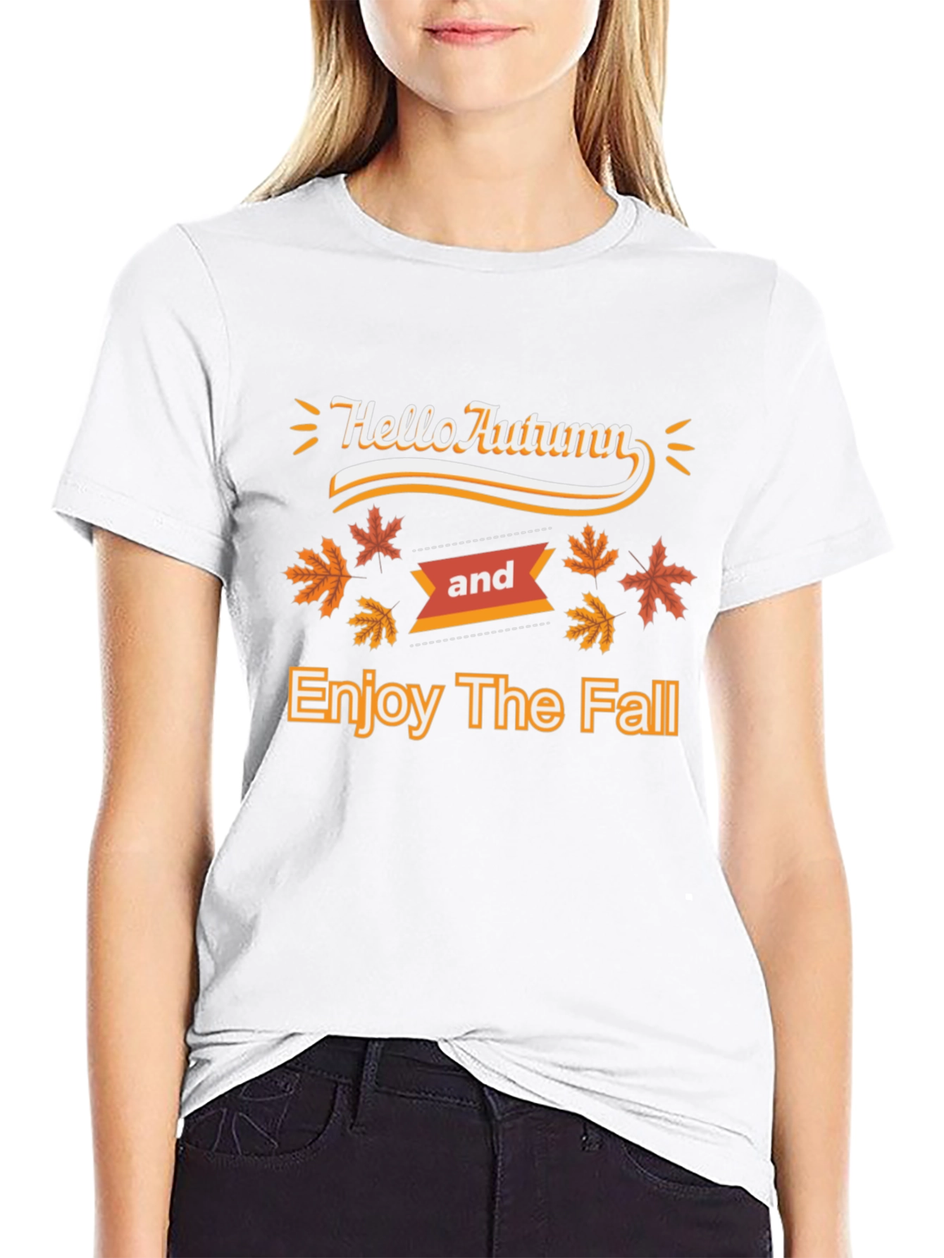 Hello Autumn T-Shirt - Enjoy the Fall Season