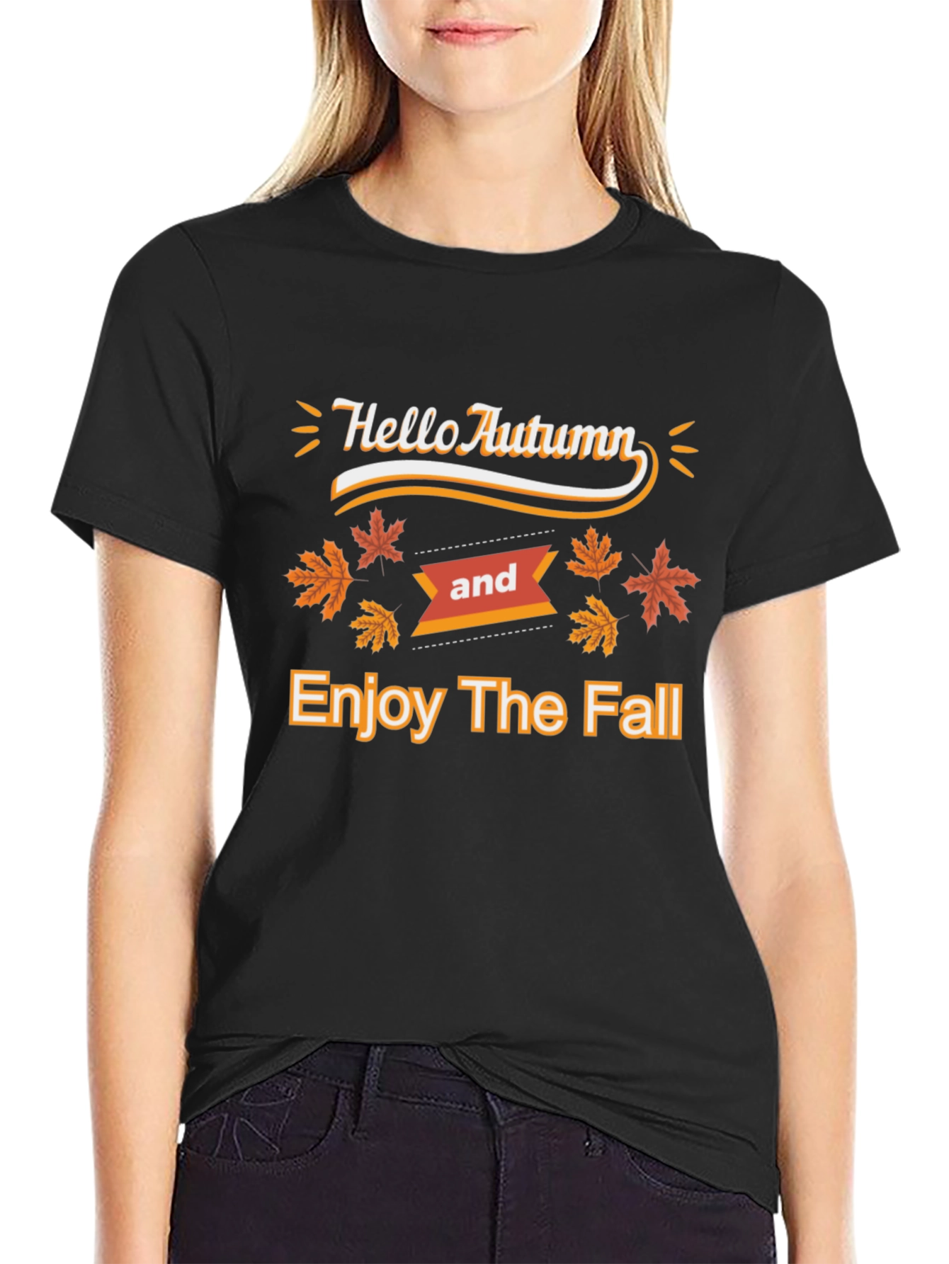 Hello Autumn T-Shirt - Enjoy the Fall Season