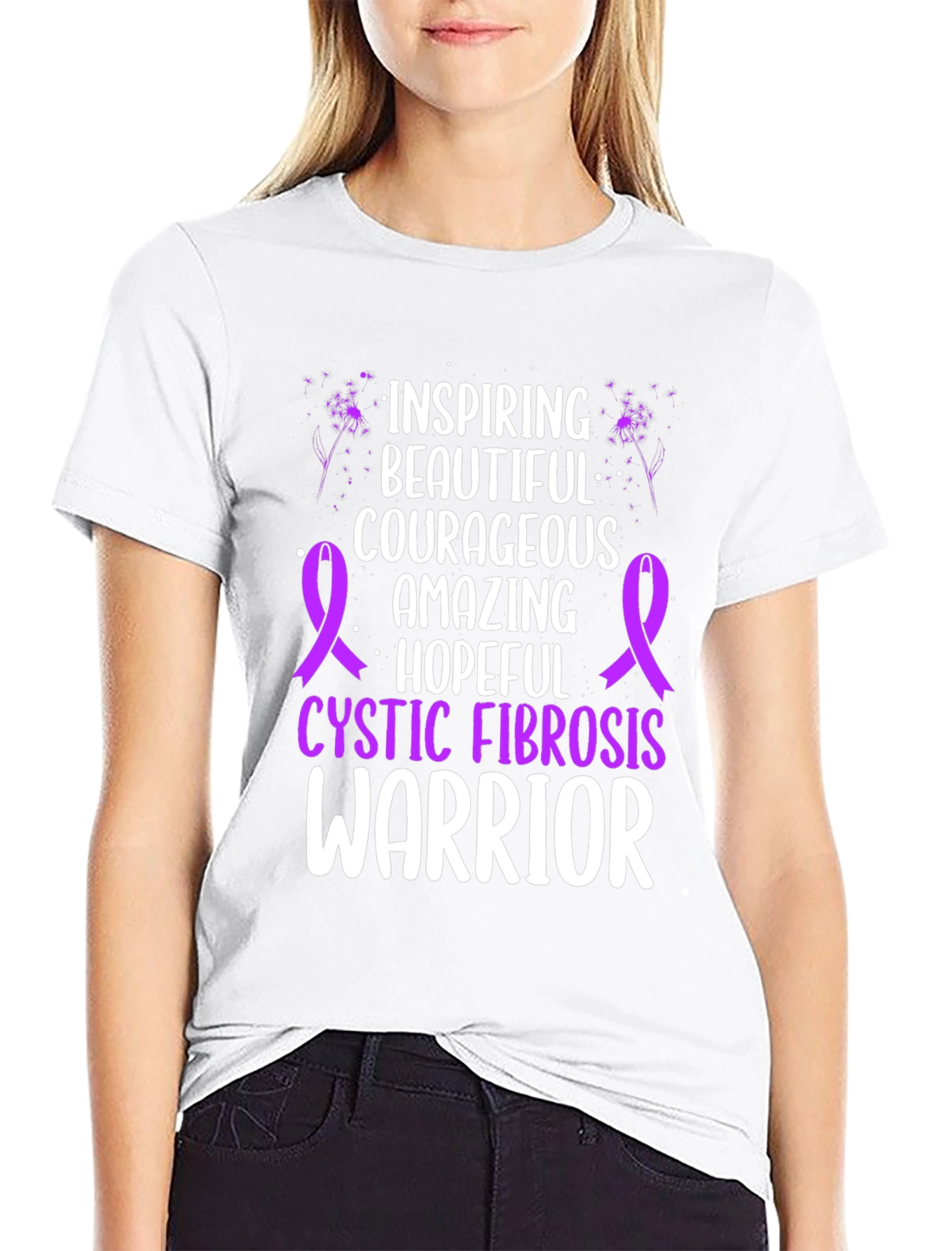 Cystic Fibrosis Warrior T-Shirt - Inspiring Hope