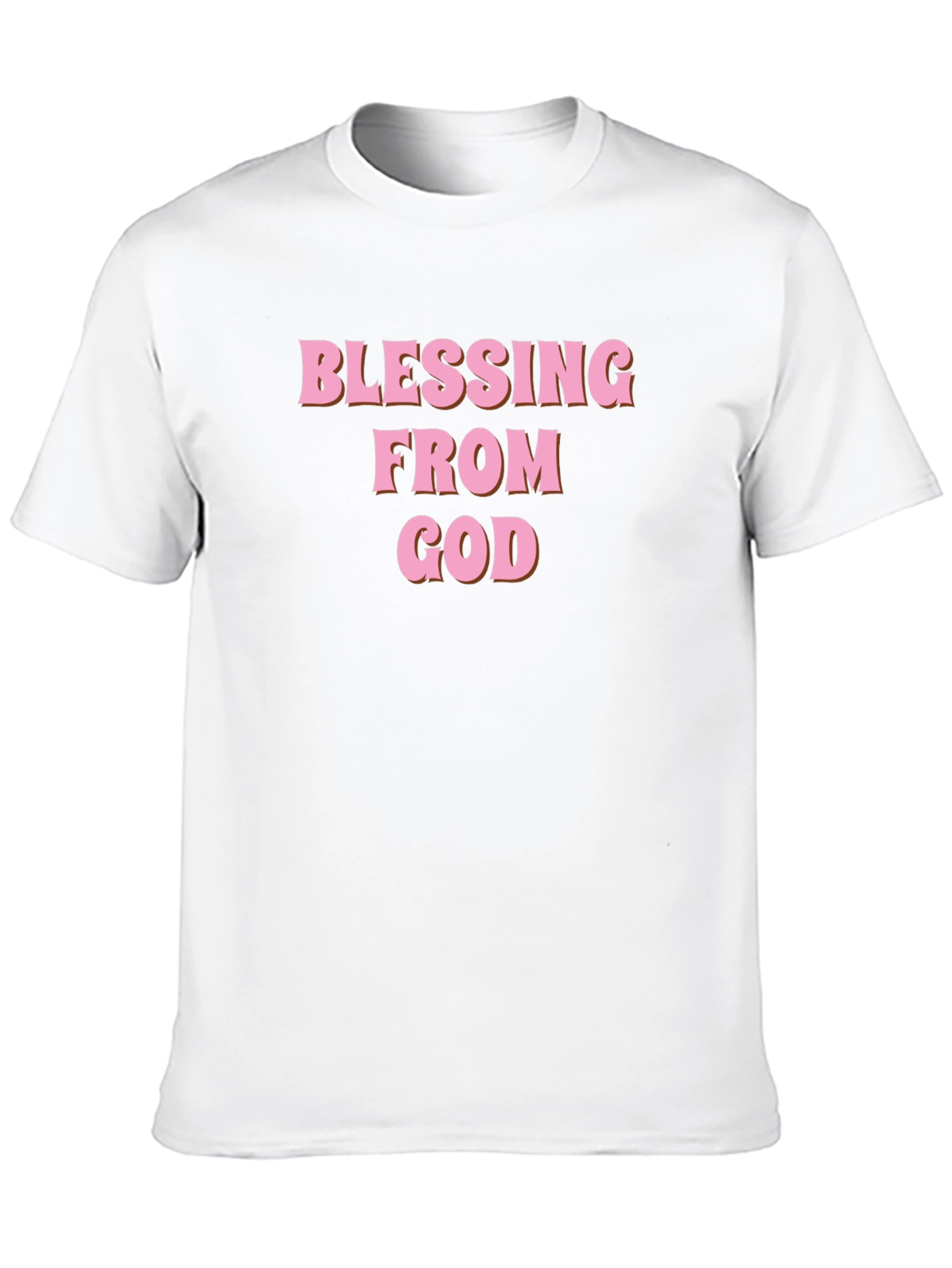 Blessing From God T-Shirt | Pink Graphic Tee