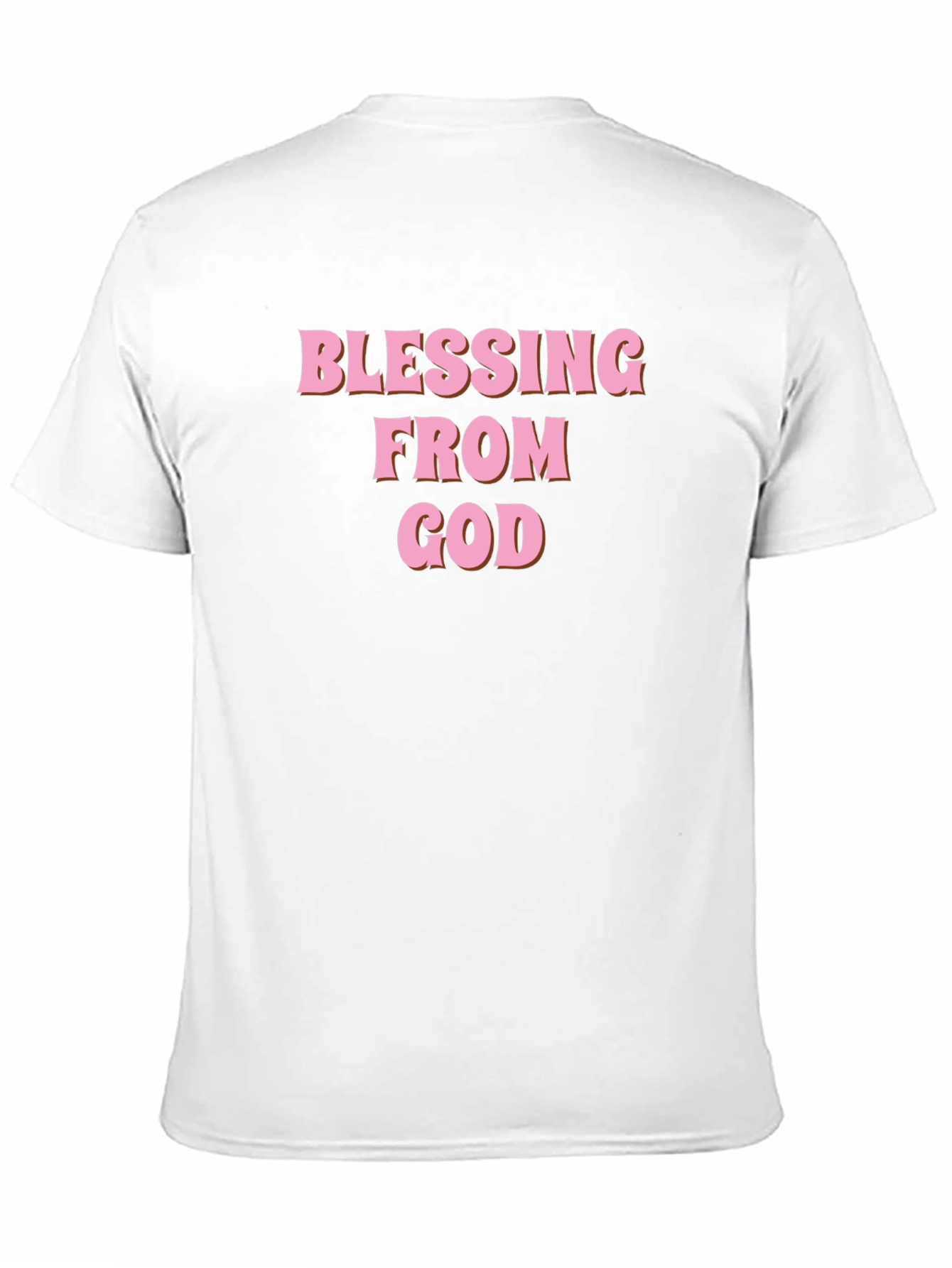 Blessing From God T-Shirt | Pink Graphic Tee