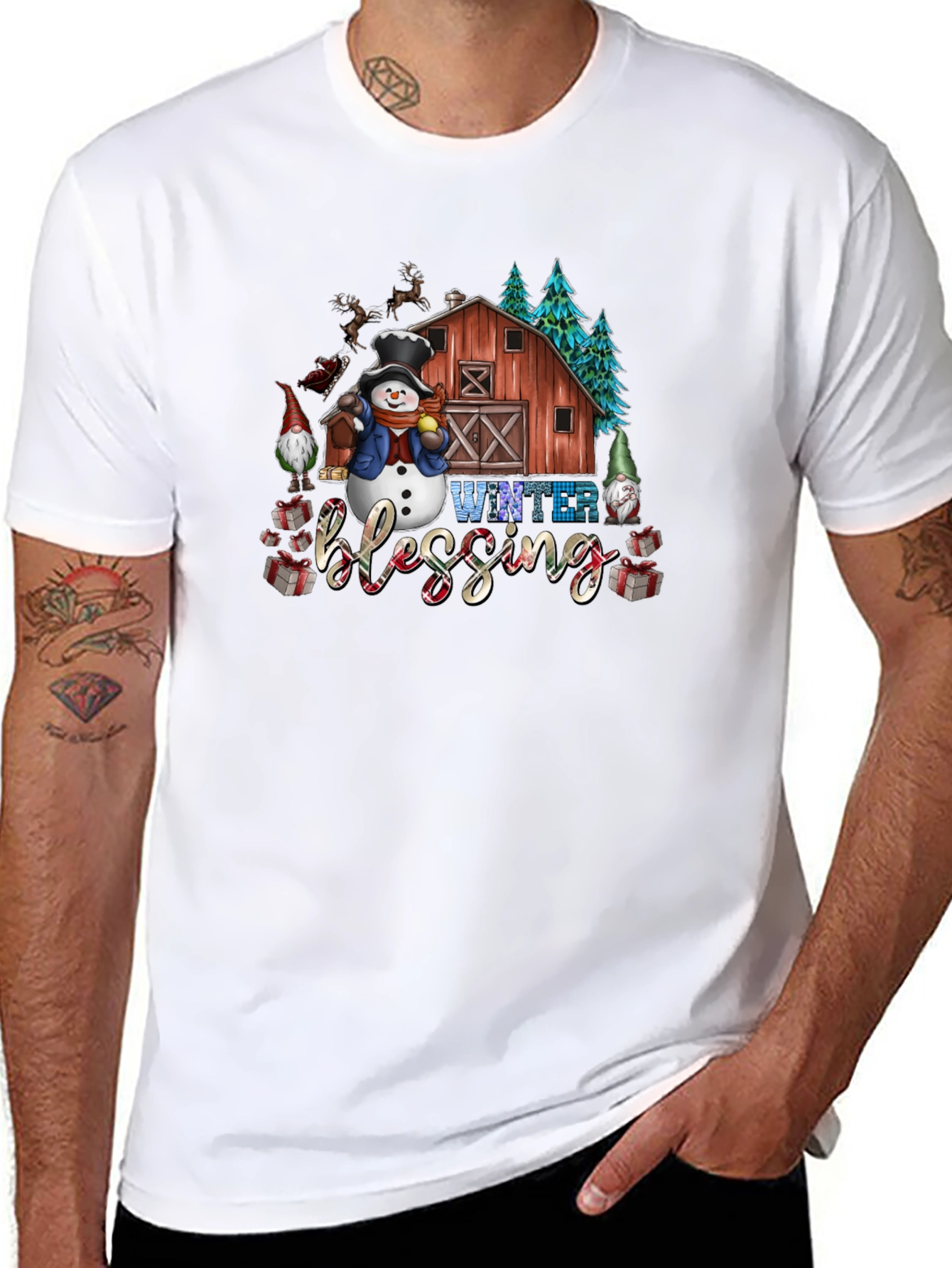 Winter Blessing Graphic Tee