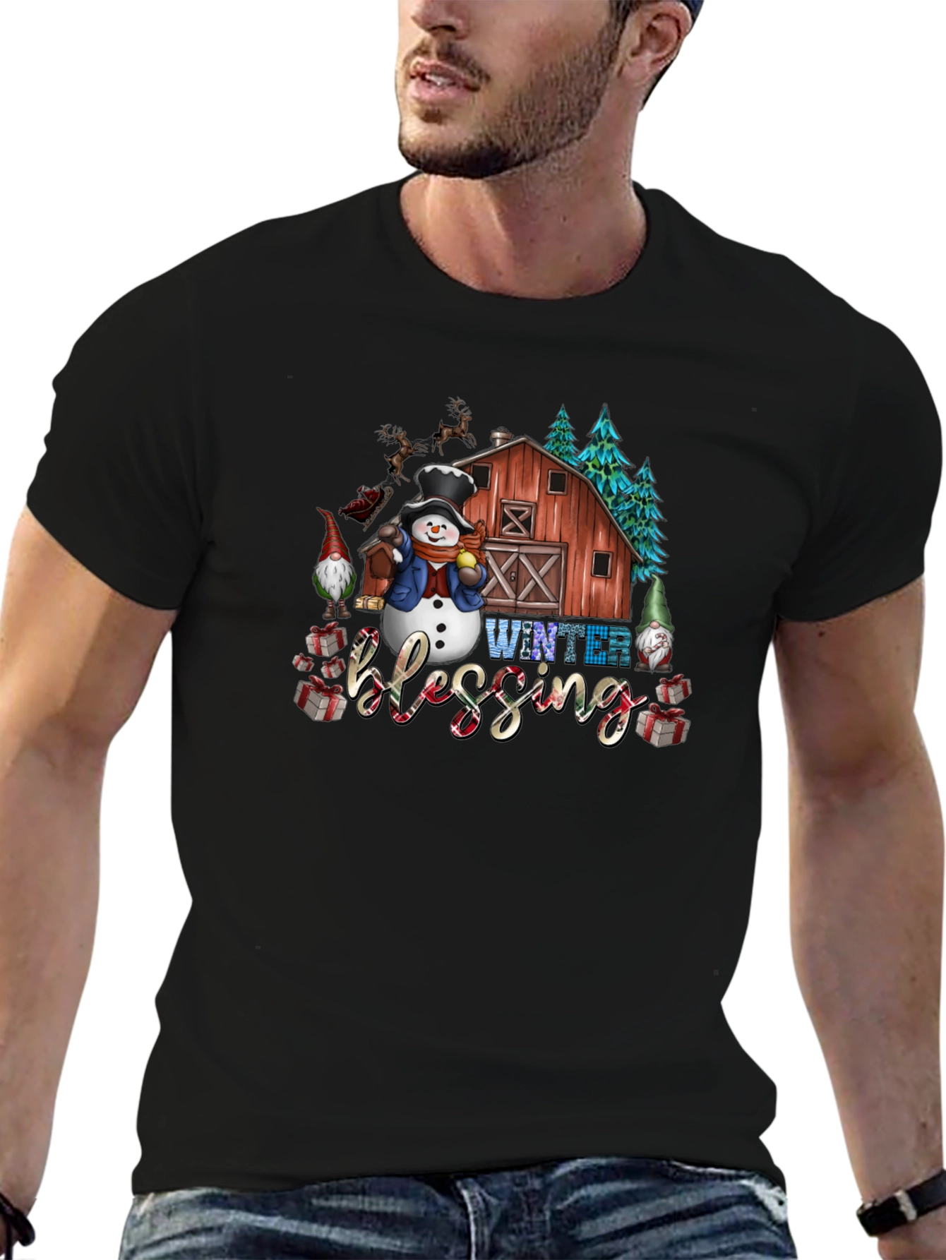 Winter Blessing Graphic Tee
