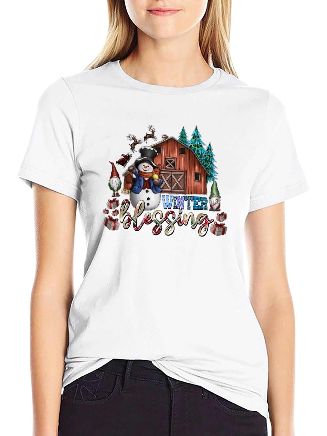 Winter Blessing Graphic Tee