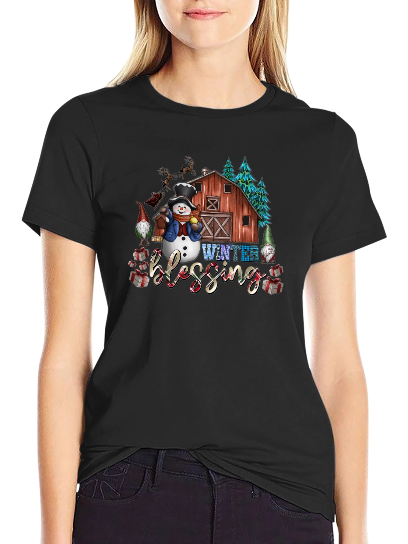 Winter Blessing Graphic Tee
