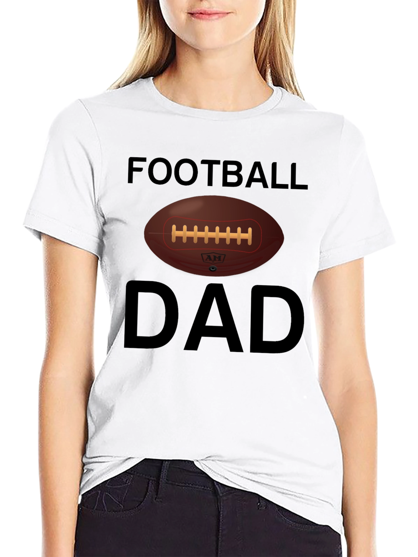 Football Dad Graphic T-Shirt