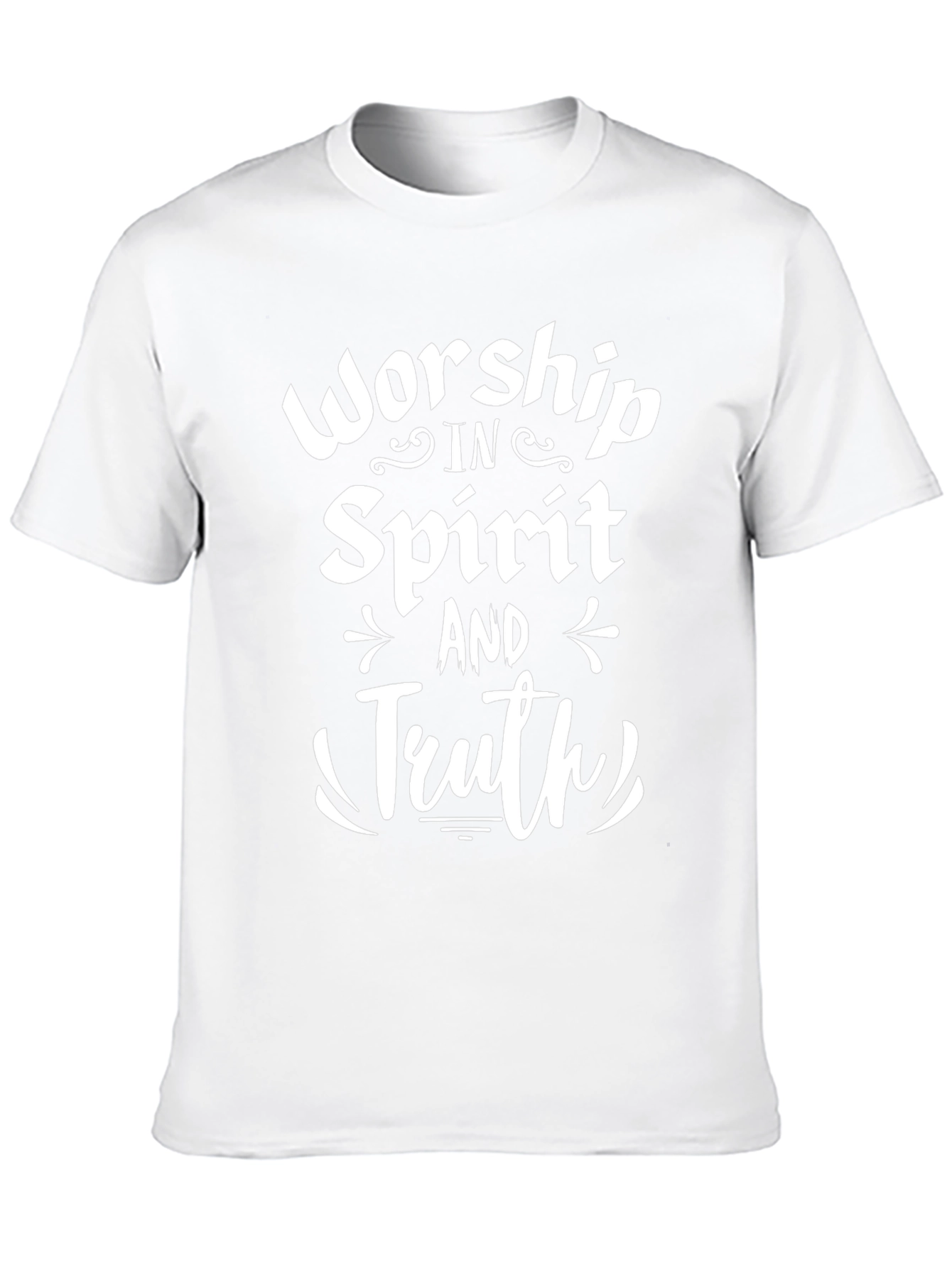 Worship in Spirit and Truth Black T-Shirt