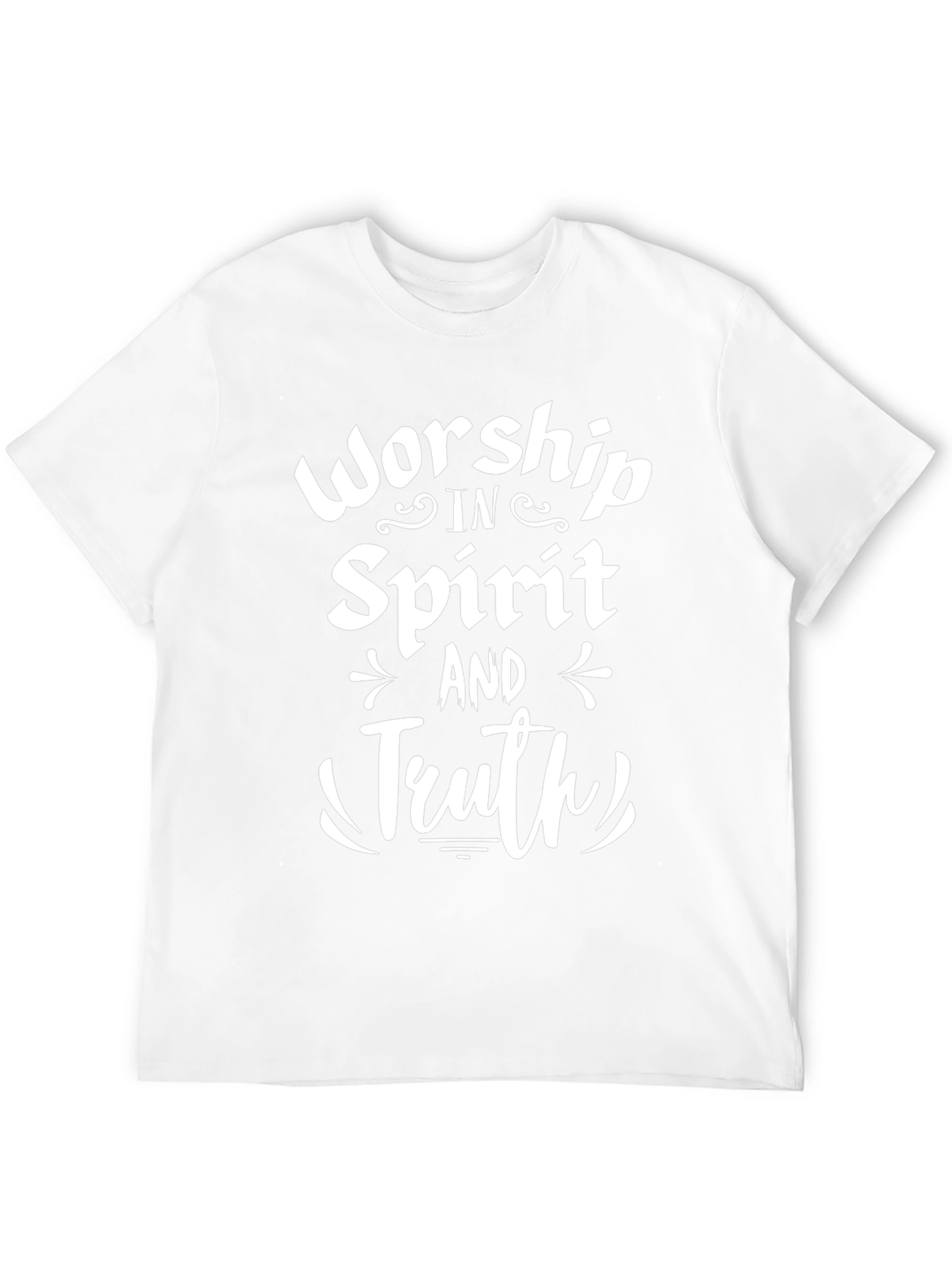 Worship in Spirit and Truth Black T-Shirt