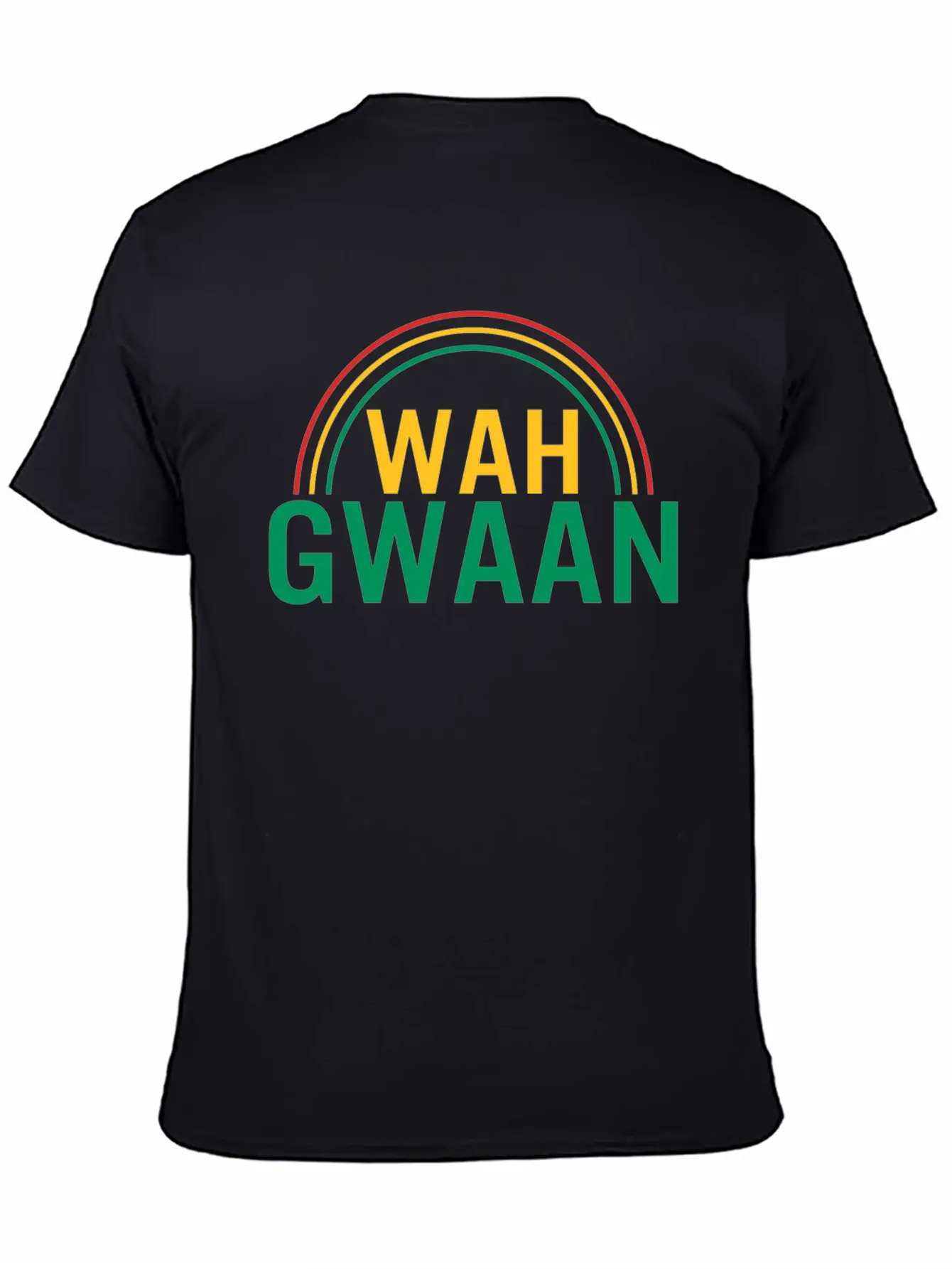 Jamaica Shirt, Wah Gwaan Rasta Reggae Colors Tee, Unisex Casual T-Shirt – Clean Design For Daily Comfort