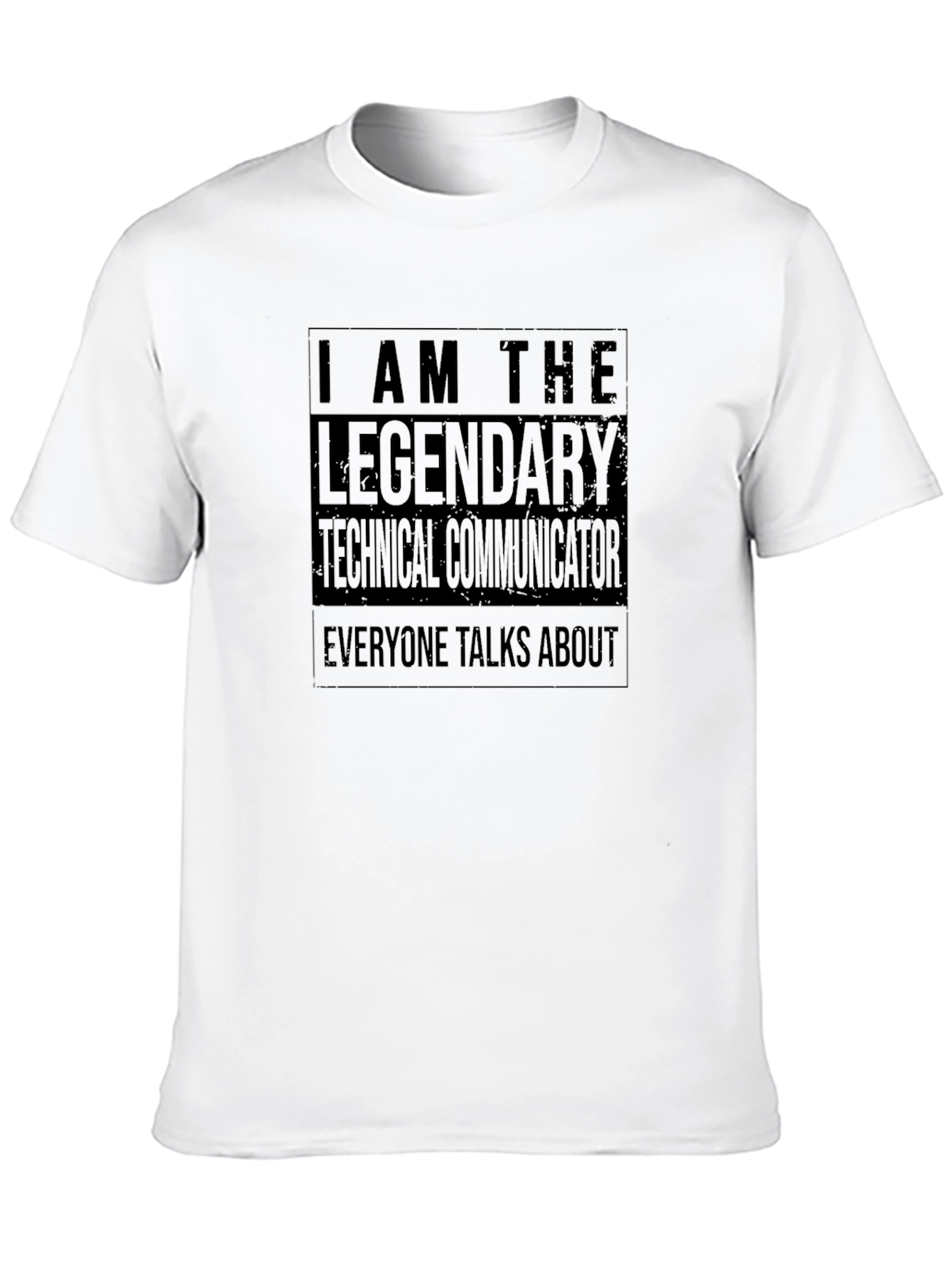 Legendary Technical Communicator Black T-Shirt