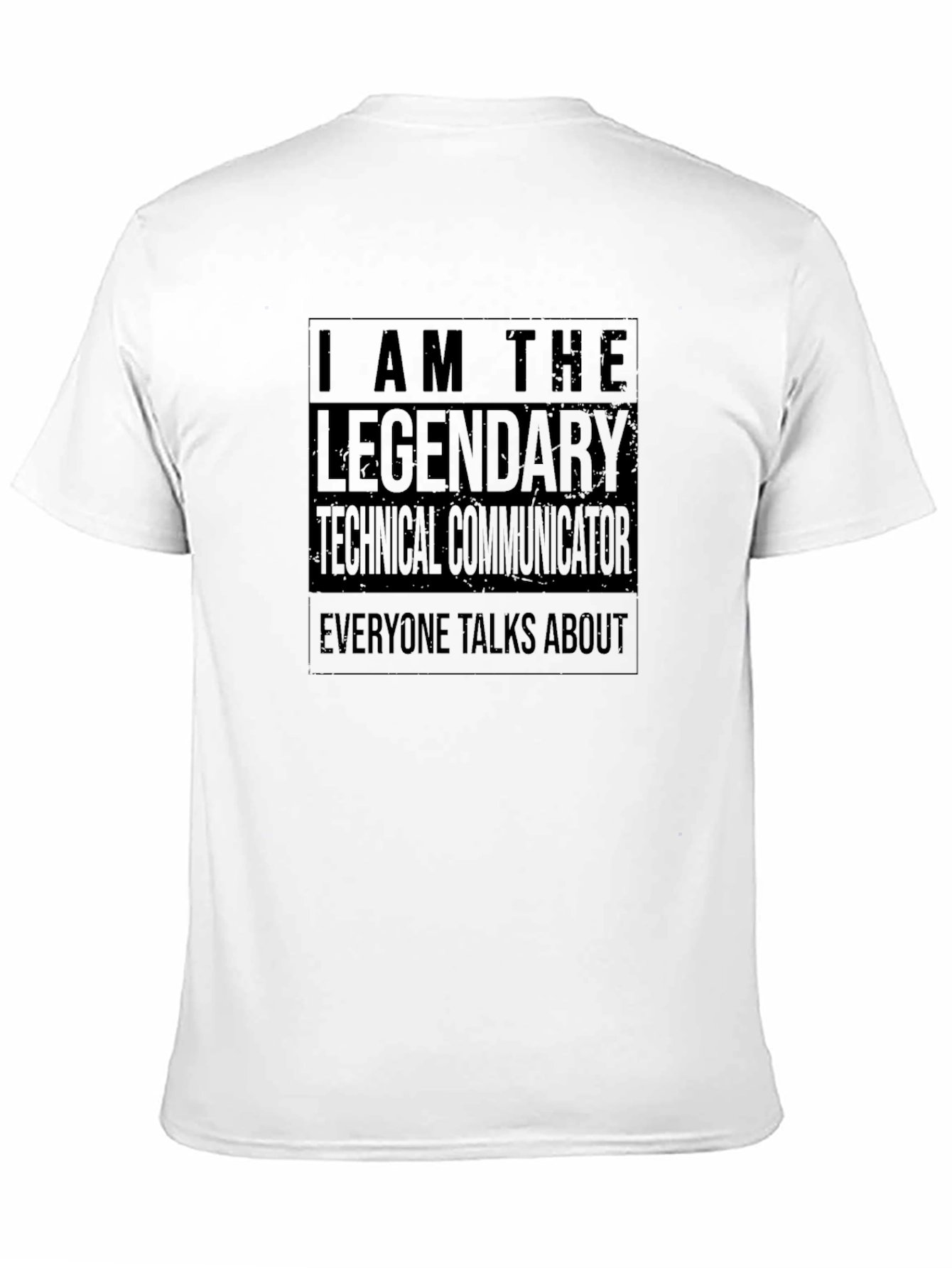 Legendary Technical Communicator Black T-Shirt