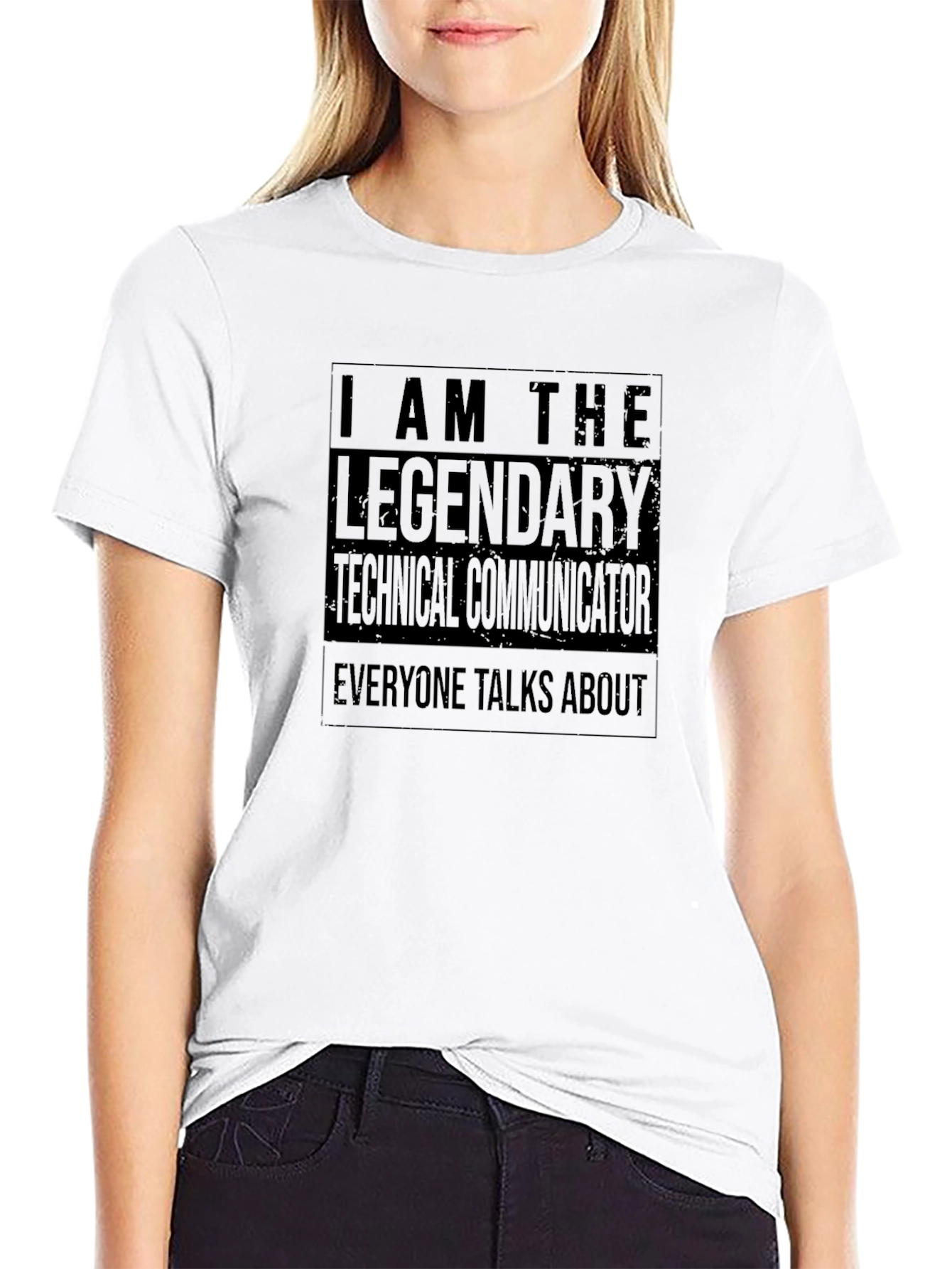 Legendary Technical Communicator Black T-Shirt