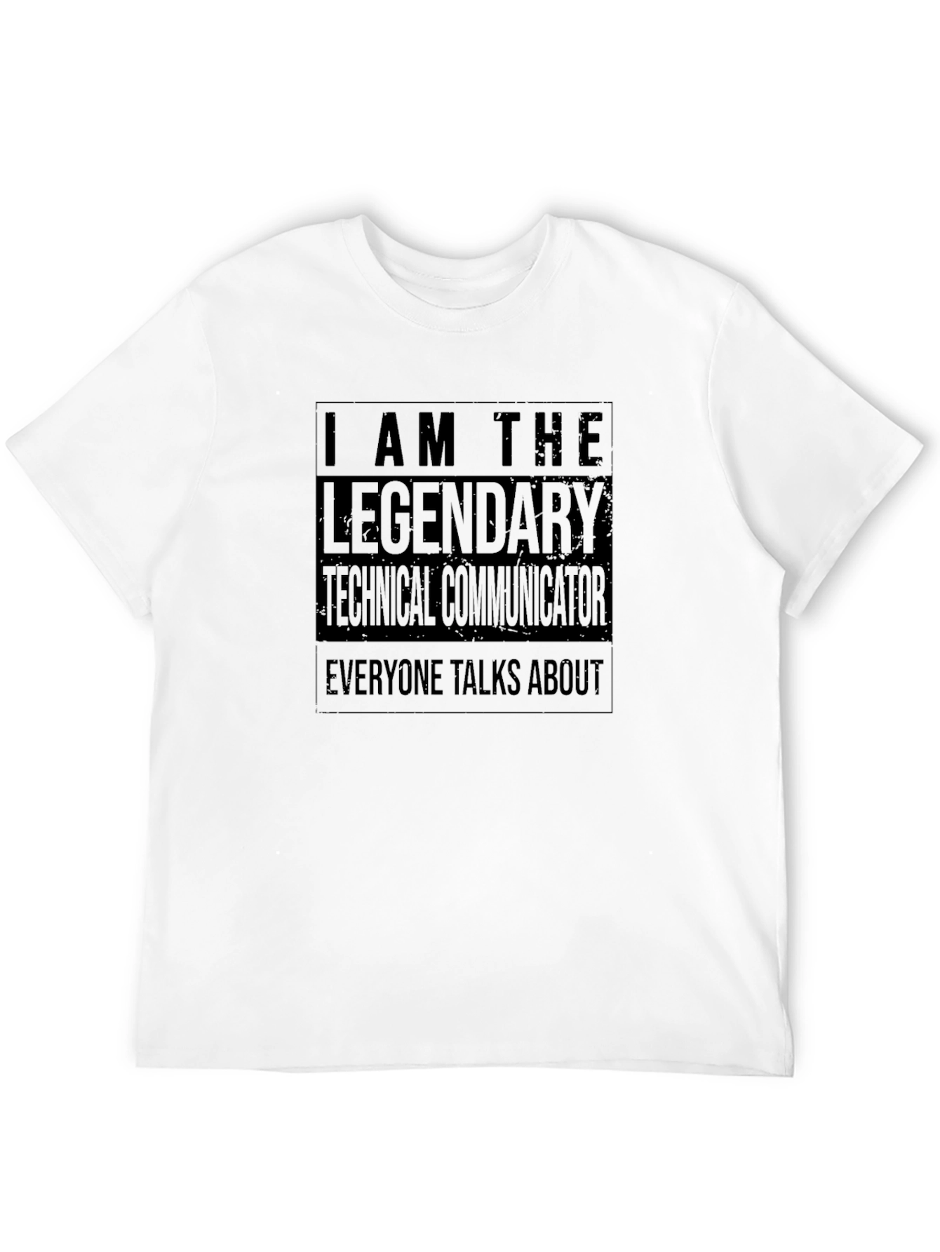 Legendary Technical Communicator Black T-Shirt