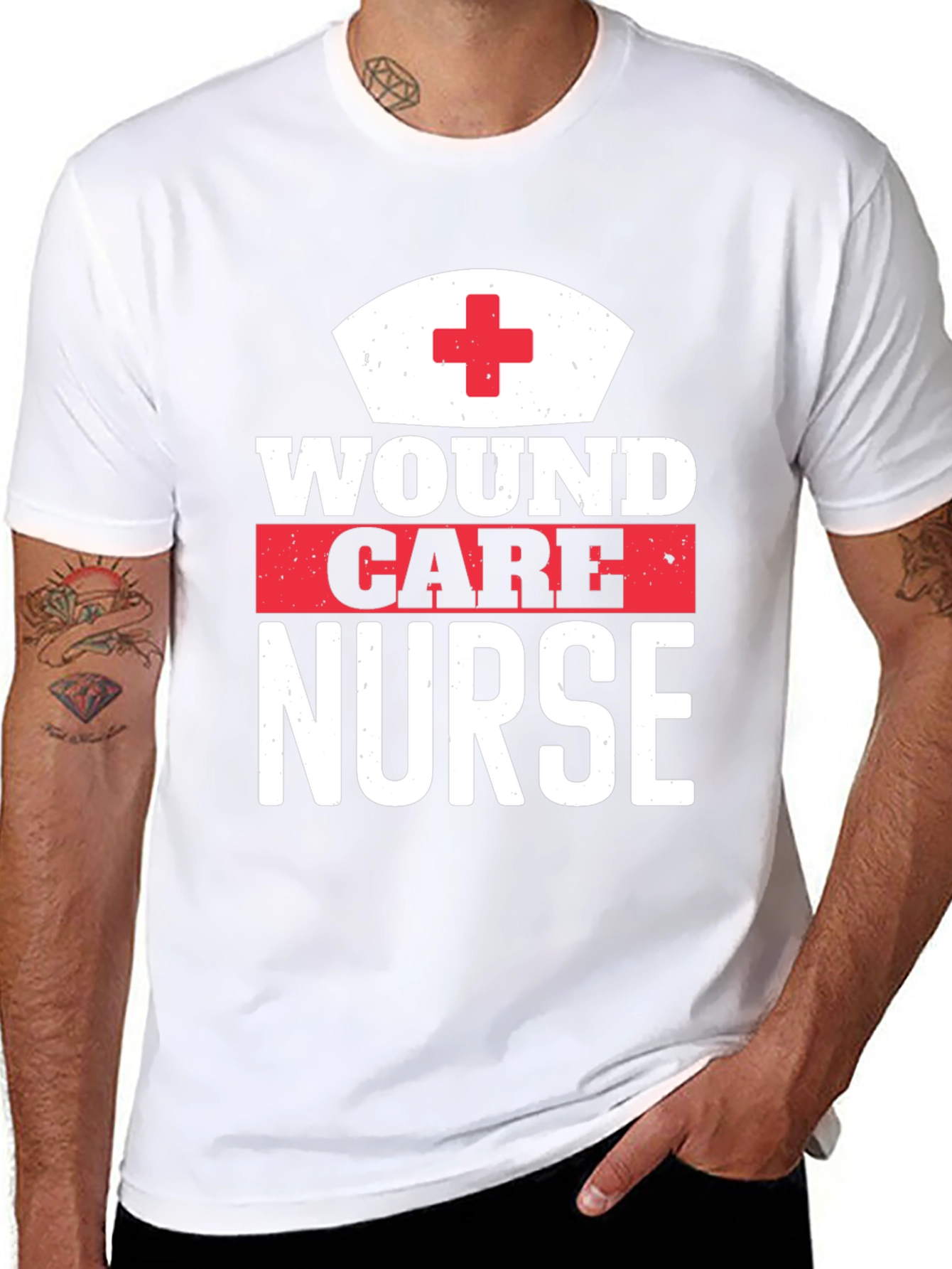 Wound Care Nurse Graphic T-Shirt