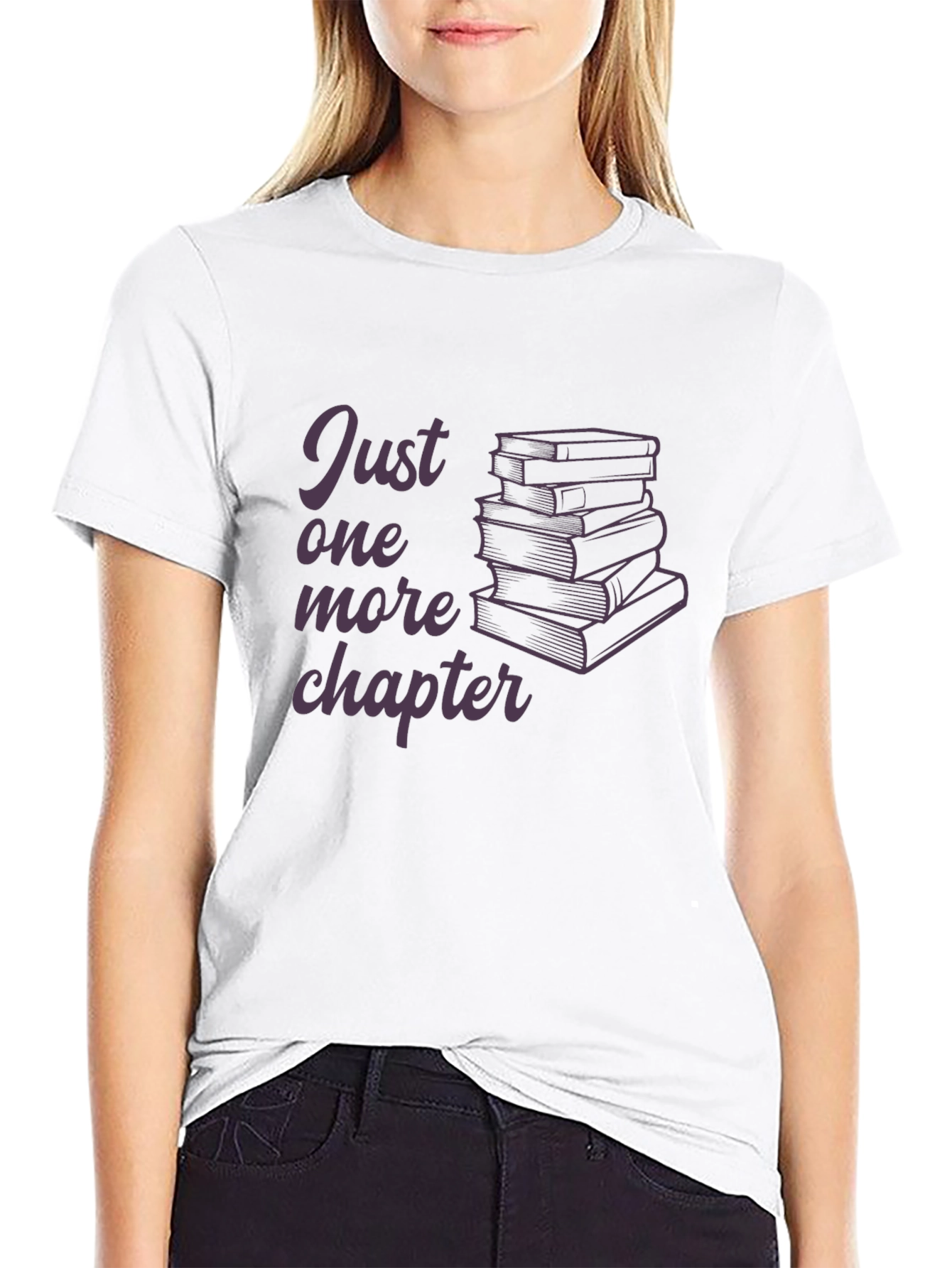 Just One More Chapter T-Shirt Book Lover Tee