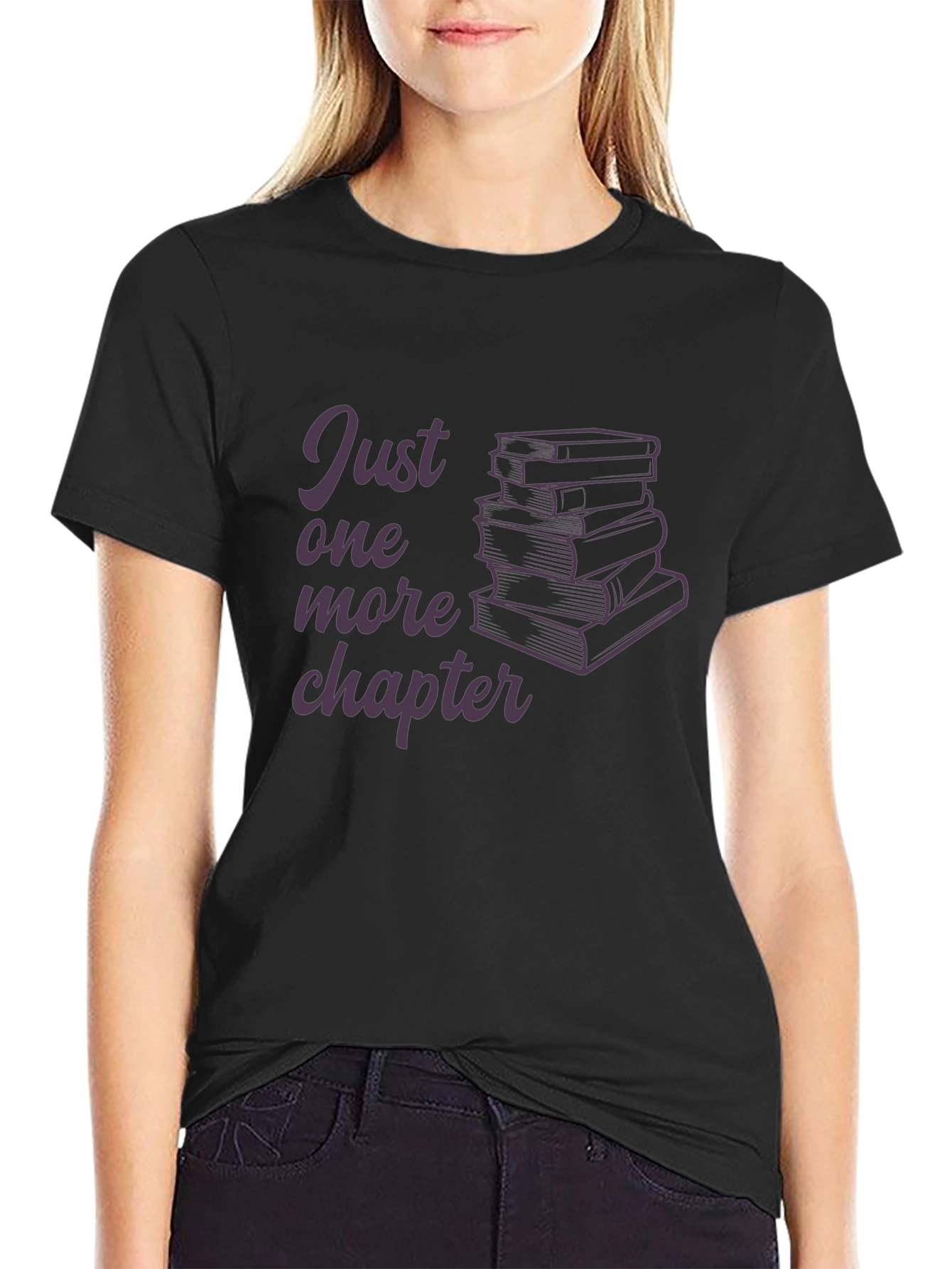Just One More Chapter T-Shirt Book Lover Tee