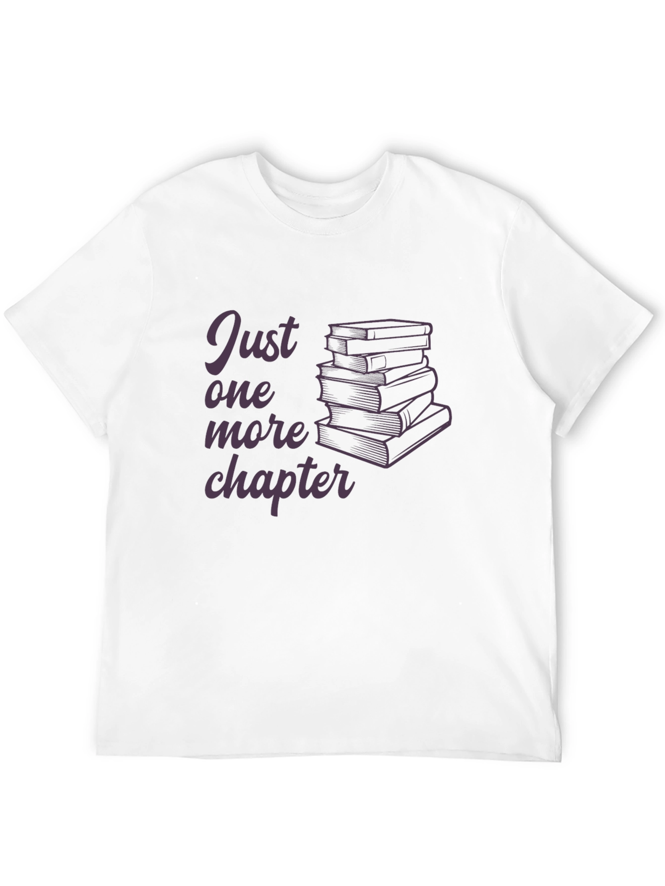 Just One More Chapter T-Shirt Book Lover Tee