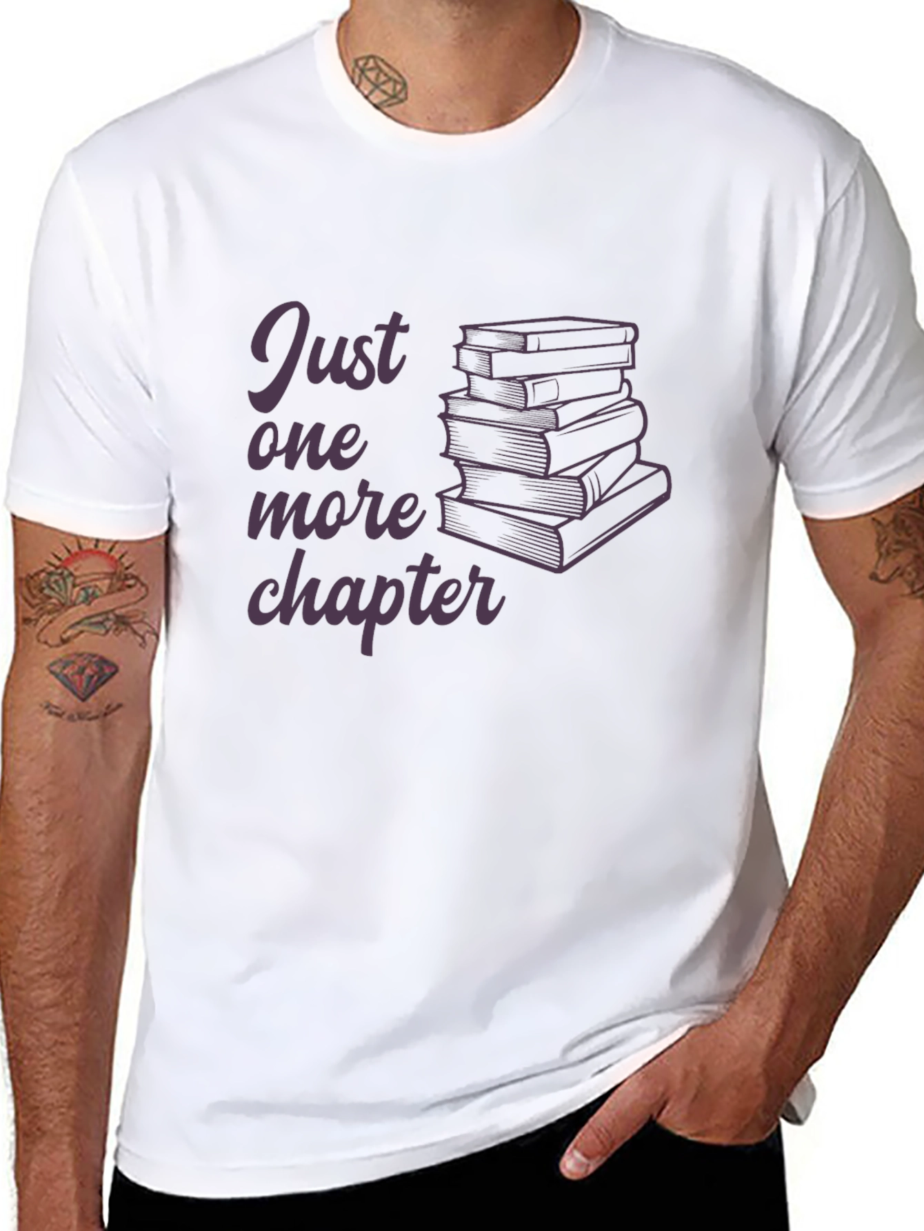 Just One More Chapter T-Shirt Book Lover Tee