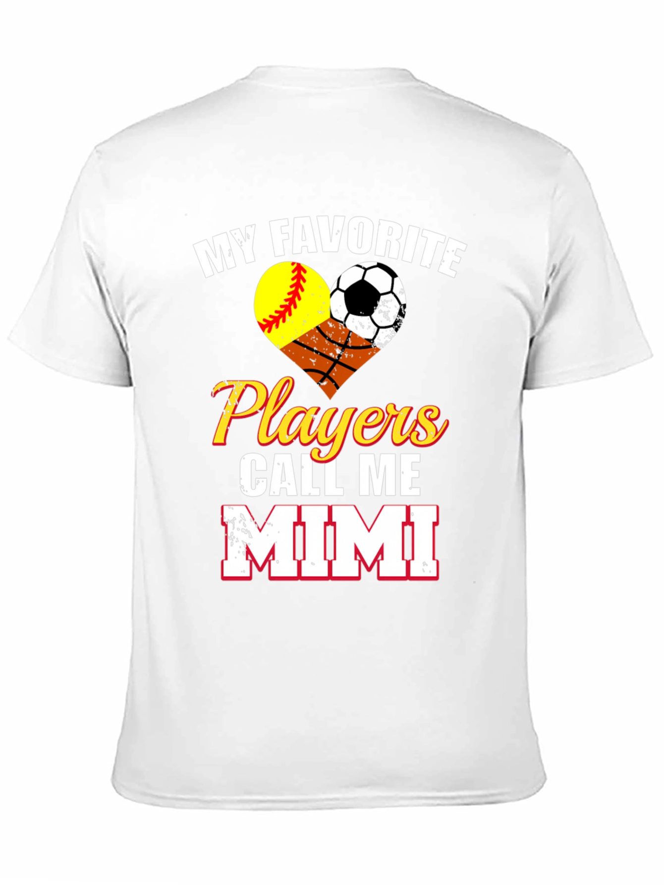 My Favorite Players Call Me Mimi T-Shirt