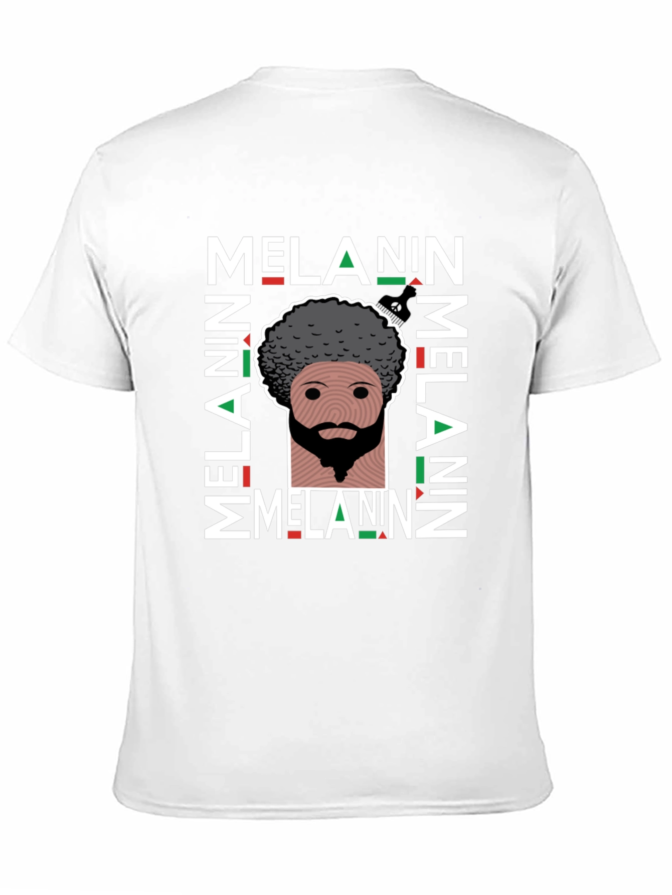 Melanin Pride Graphic T-Shirt Black