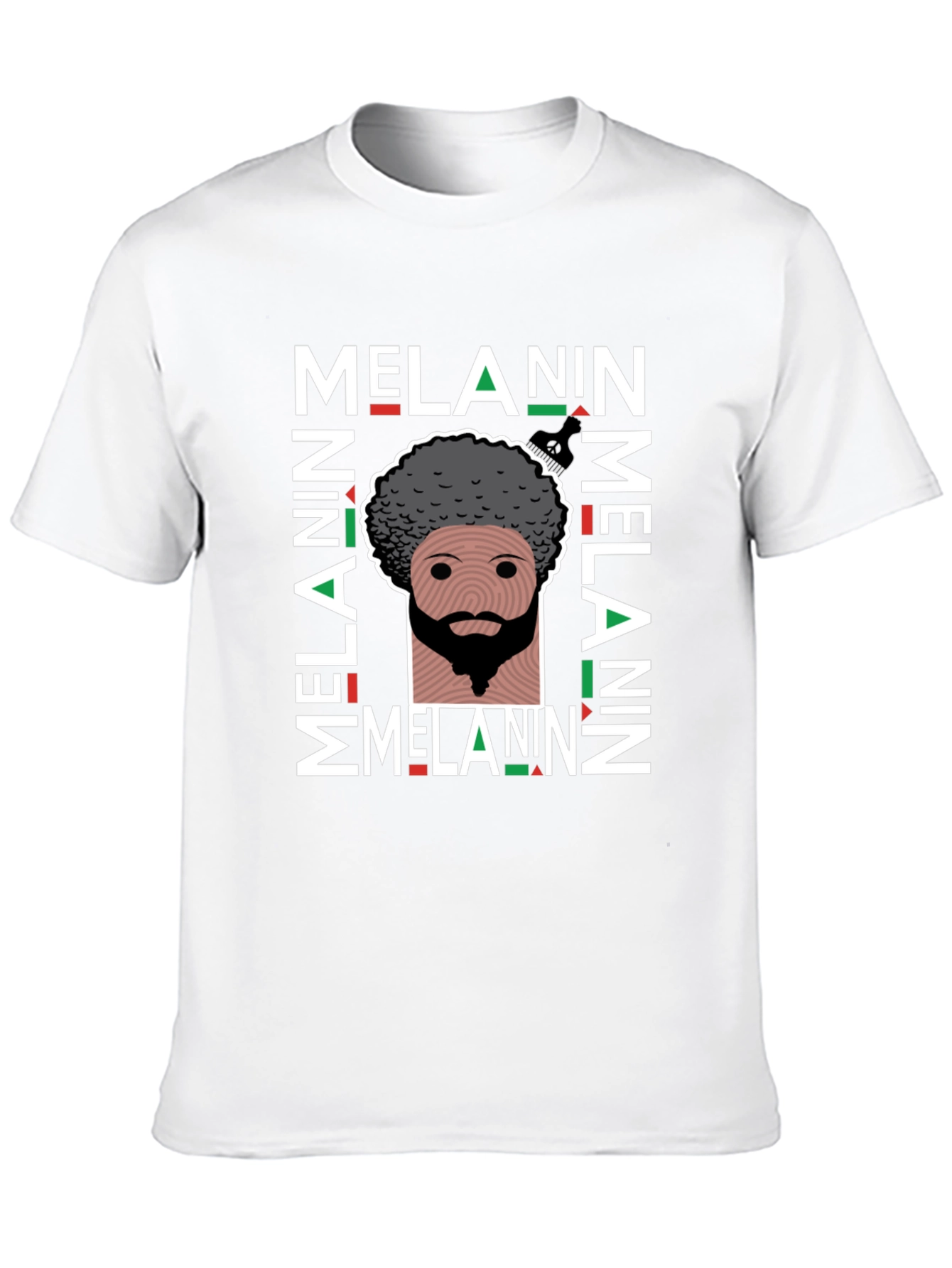 Melanin Pride Graphic T-Shirt Black