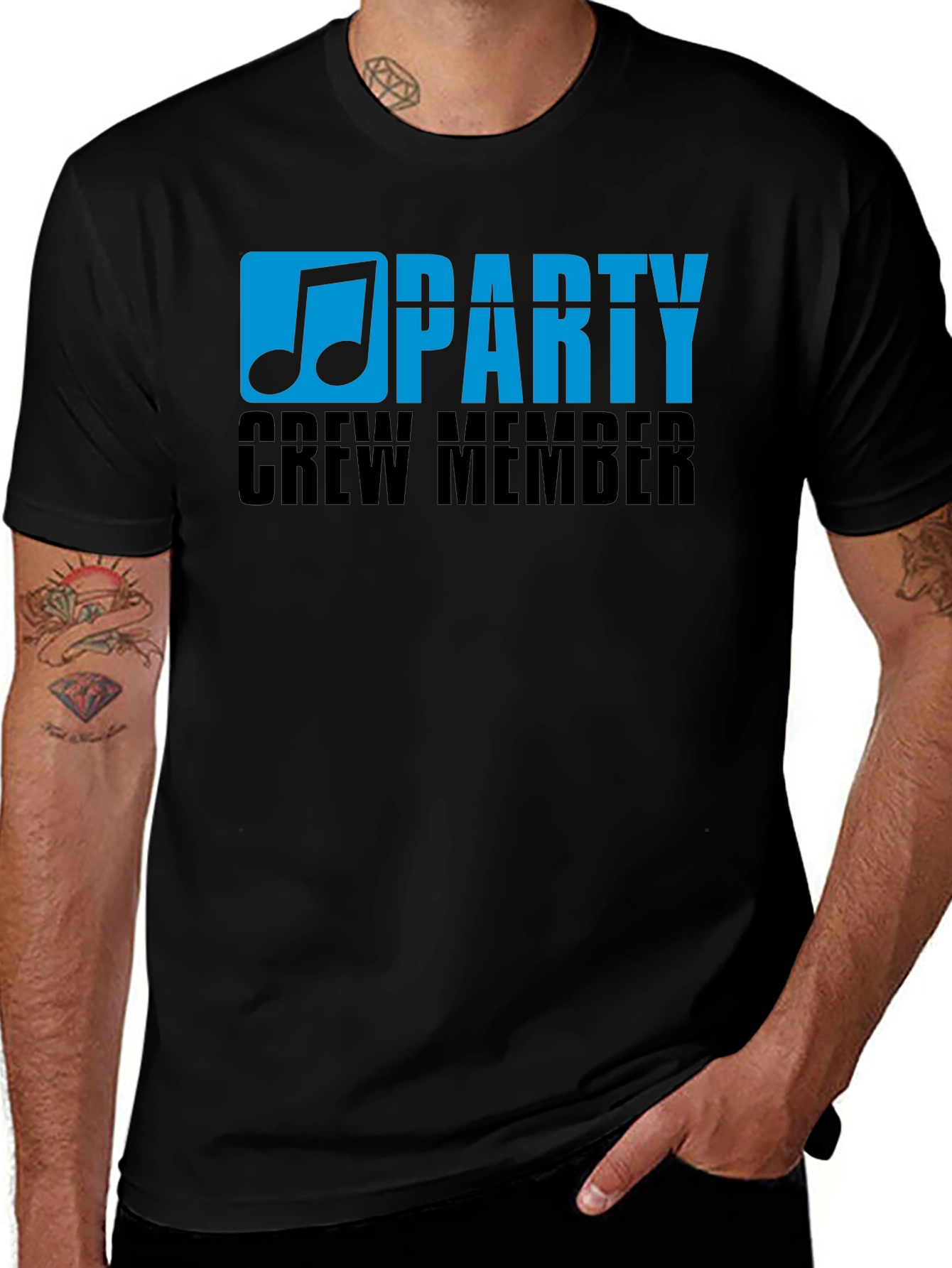 Party Crew Member Graphic T-Shirt