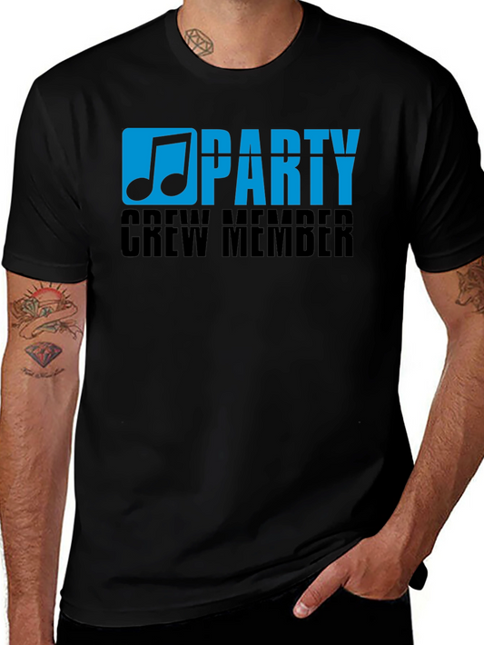 Party Crew Member Graphic T-Shirt