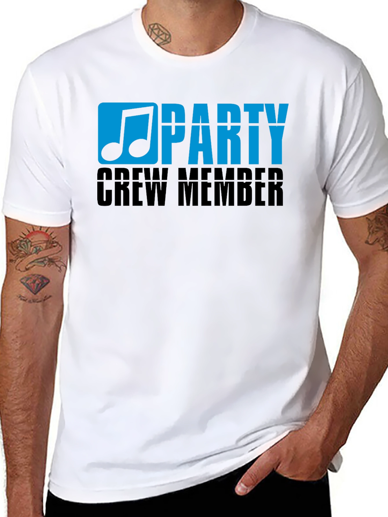Party Crew Member Graphic T-Shirt