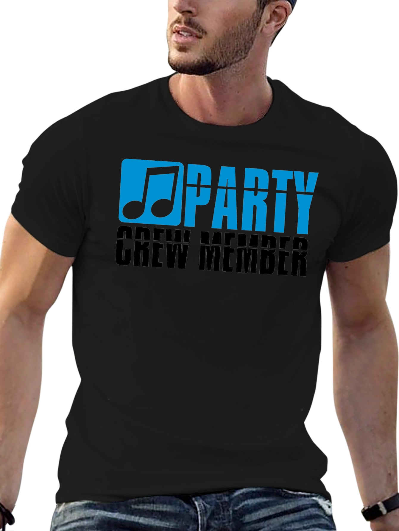 Party Crew Member Graphic T-Shirt