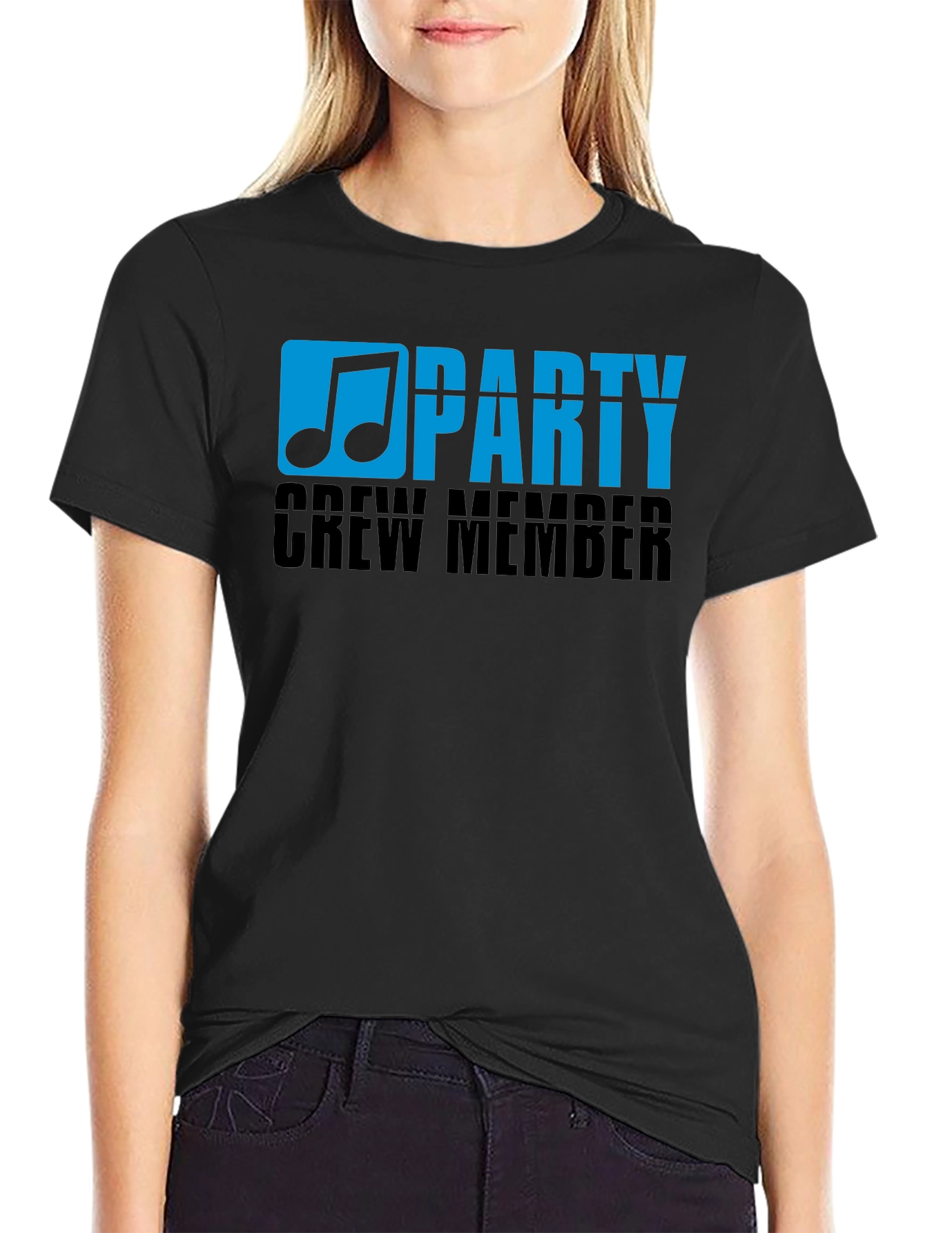 Party Crew Member Graphic T-Shirt